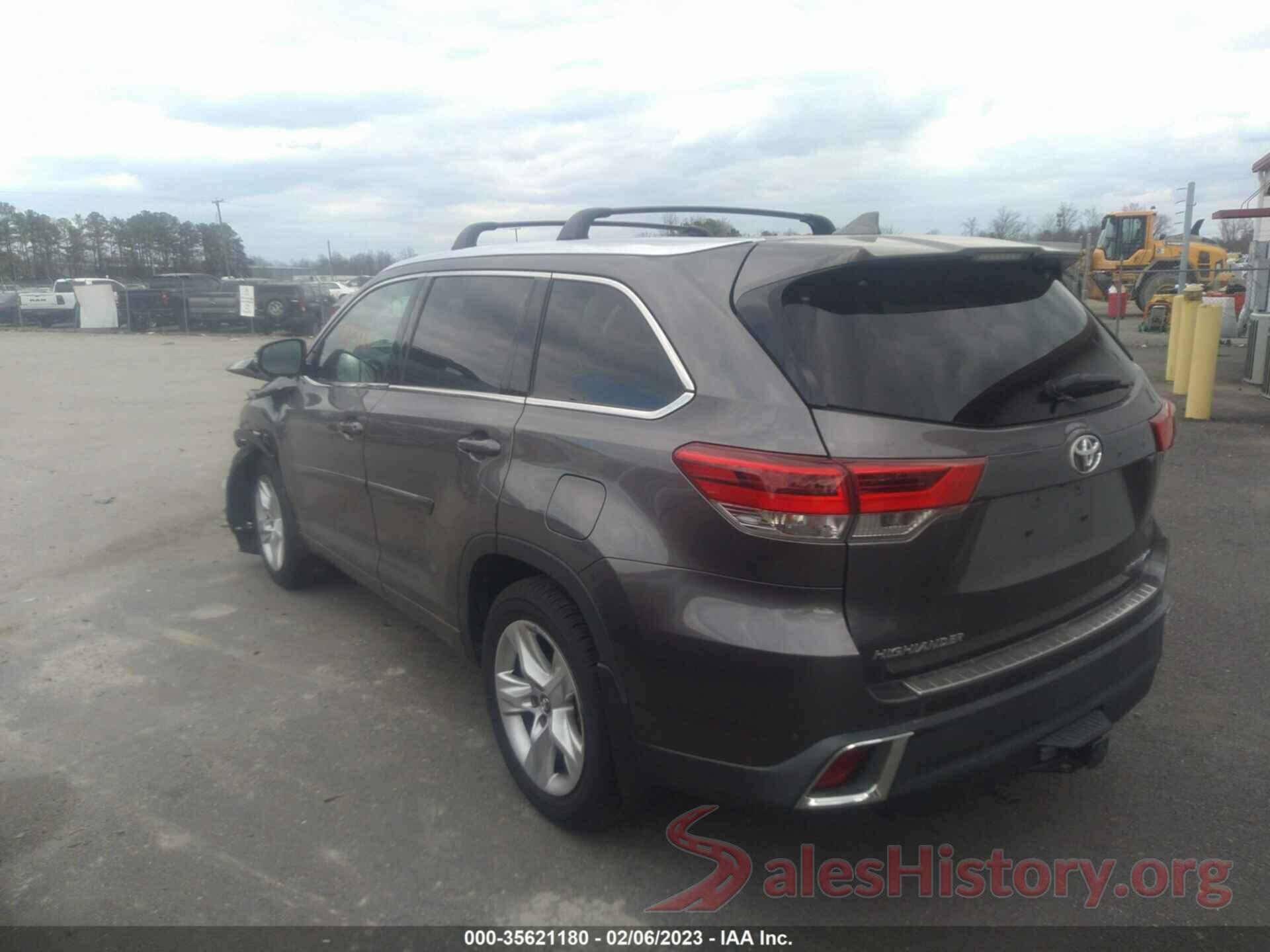 5TDDZRFH8HS371800 2017 TOYOTA HIGHLANDER