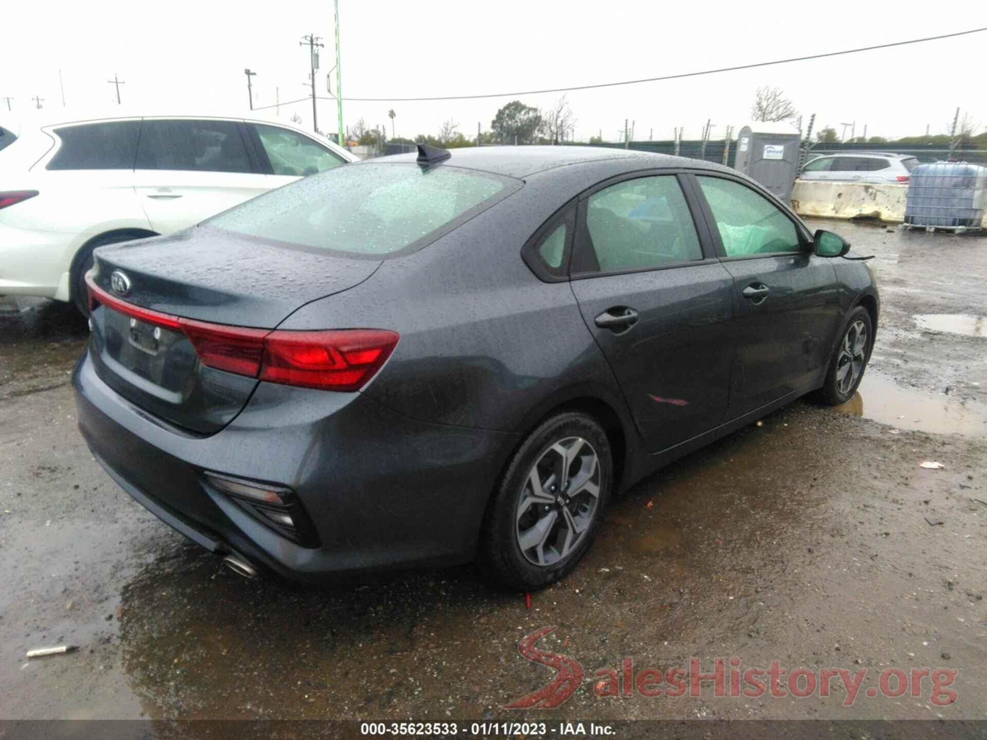 3KPF24AD9LE157342 2020 KIA FORTE