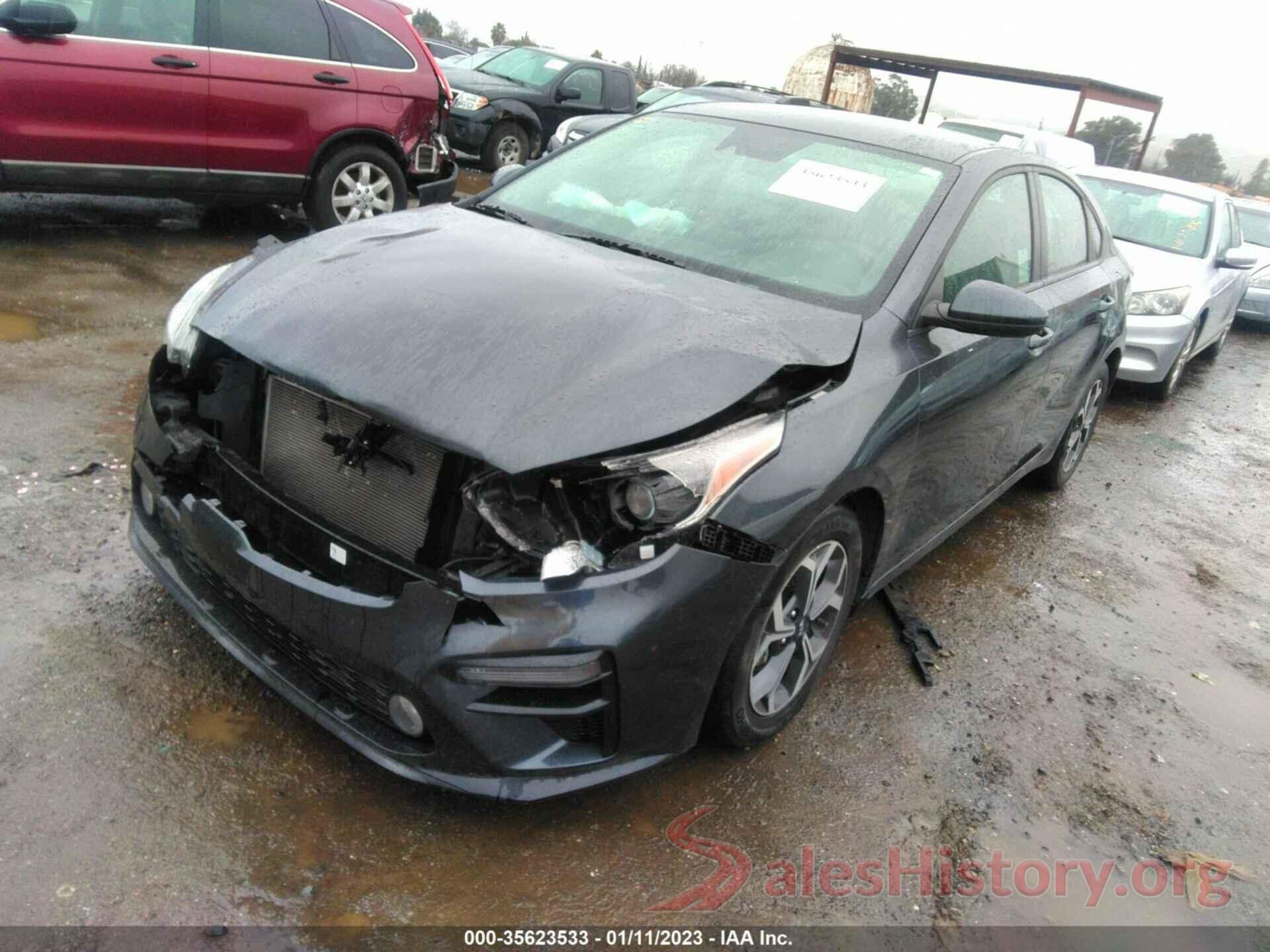 3KPF24AD9LE157342 2020 KIA FORTE