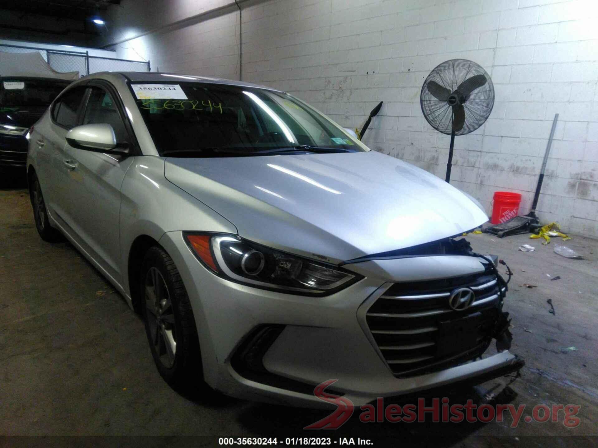 5NPD84LF7JH298066 2018 HYUNDAI ELANTRA