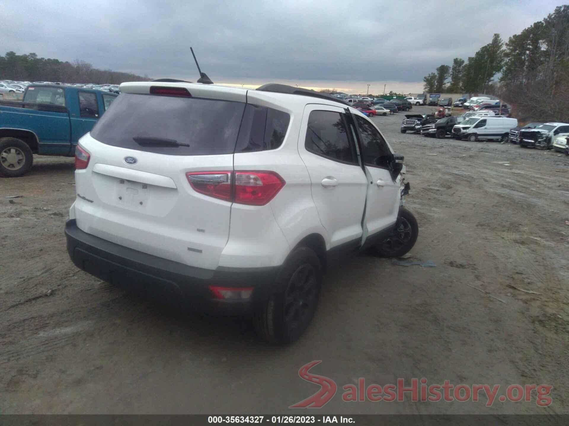 MAJ3S2GE5KC266254 2019 FORD ECOSPORT