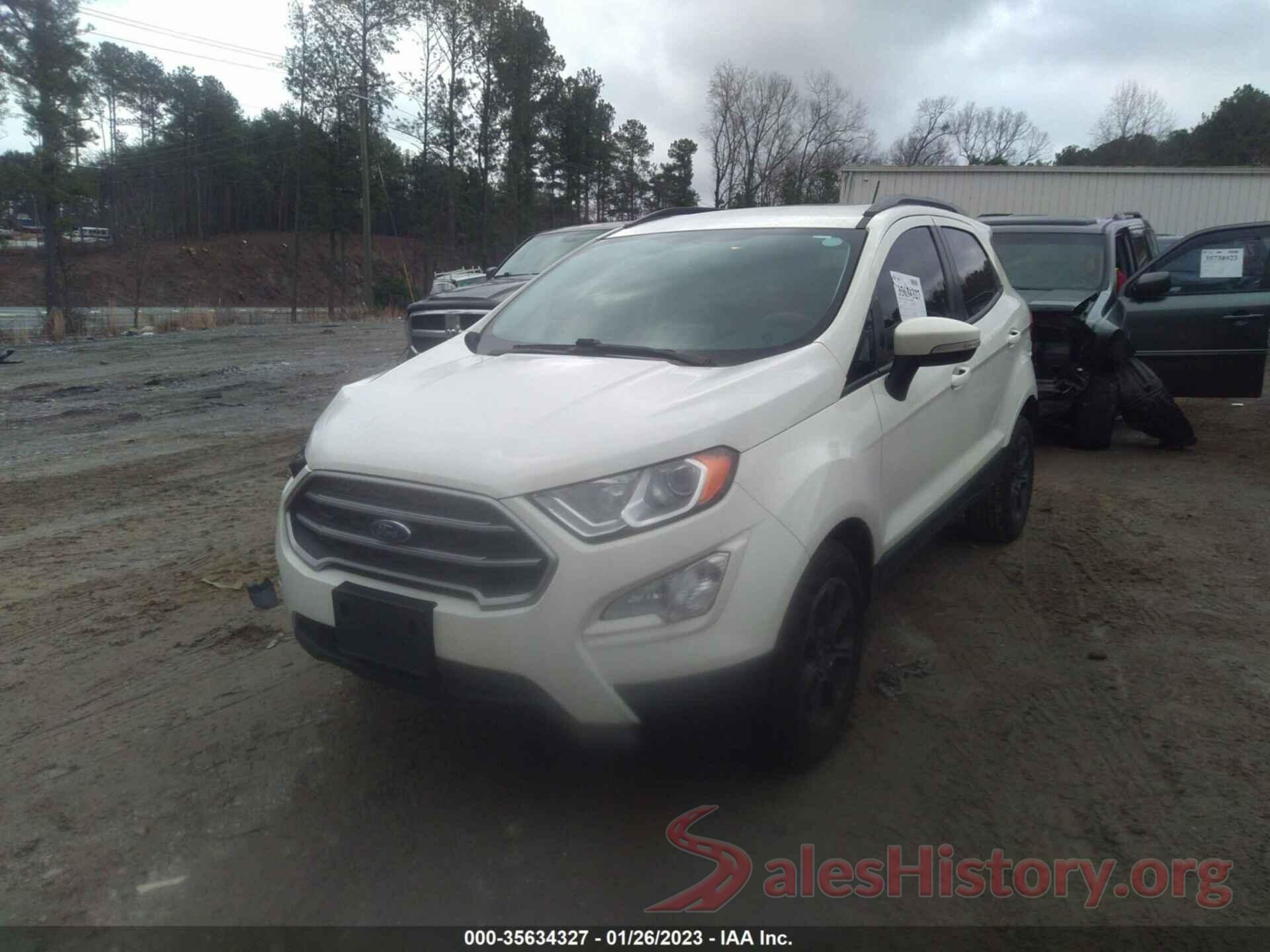 MAJ3S2GE5KC266254 2019 FORD ECOSPORT