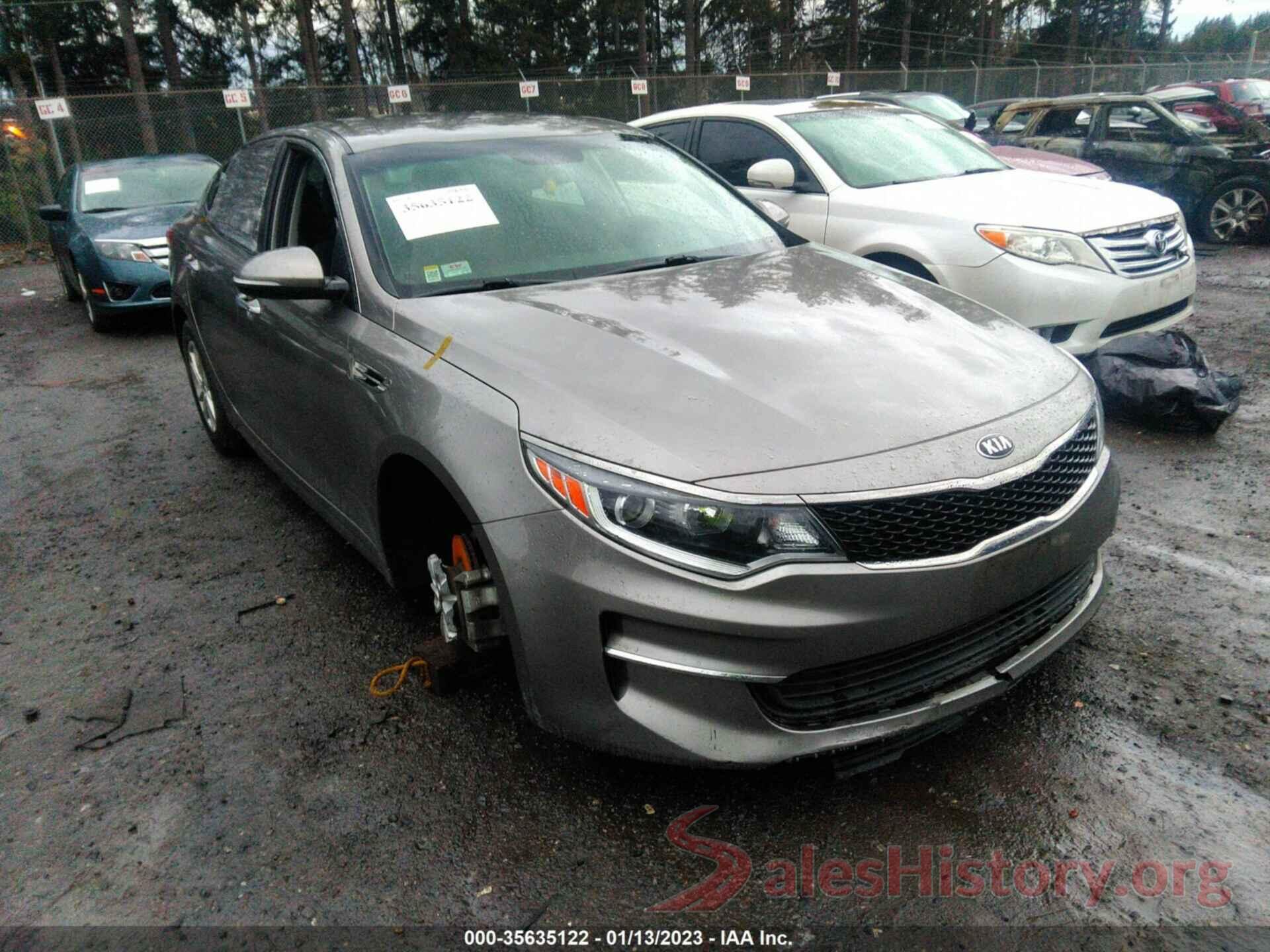 5XXGT4L35JG242592 2018 KIA OPTIMA