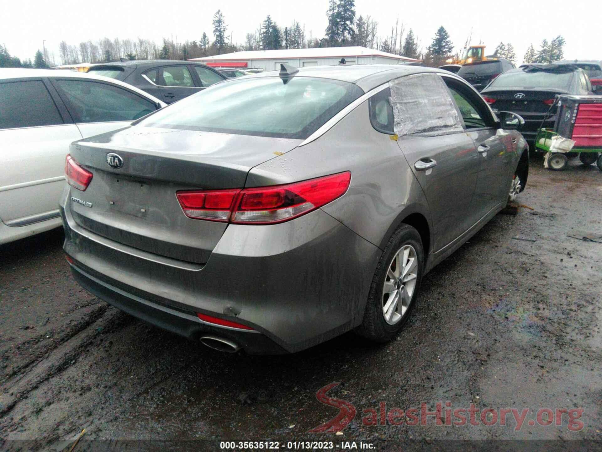 5XXGT4L35JG242592 2018 KIA OPTIMA