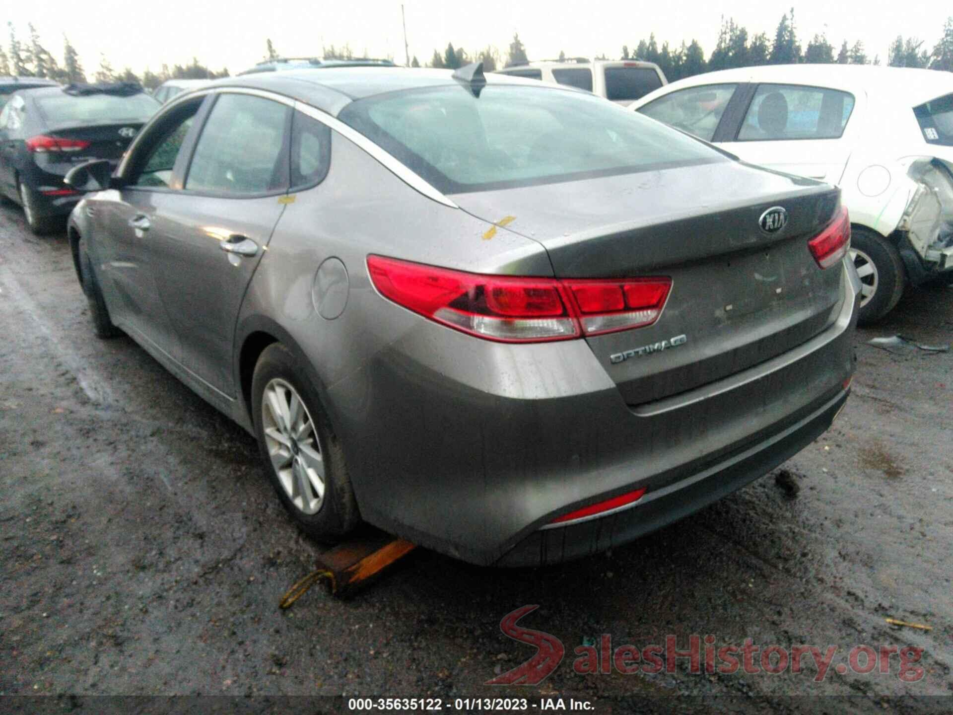 5XXGT4L35JG242592 2018 KIA OPTIMA