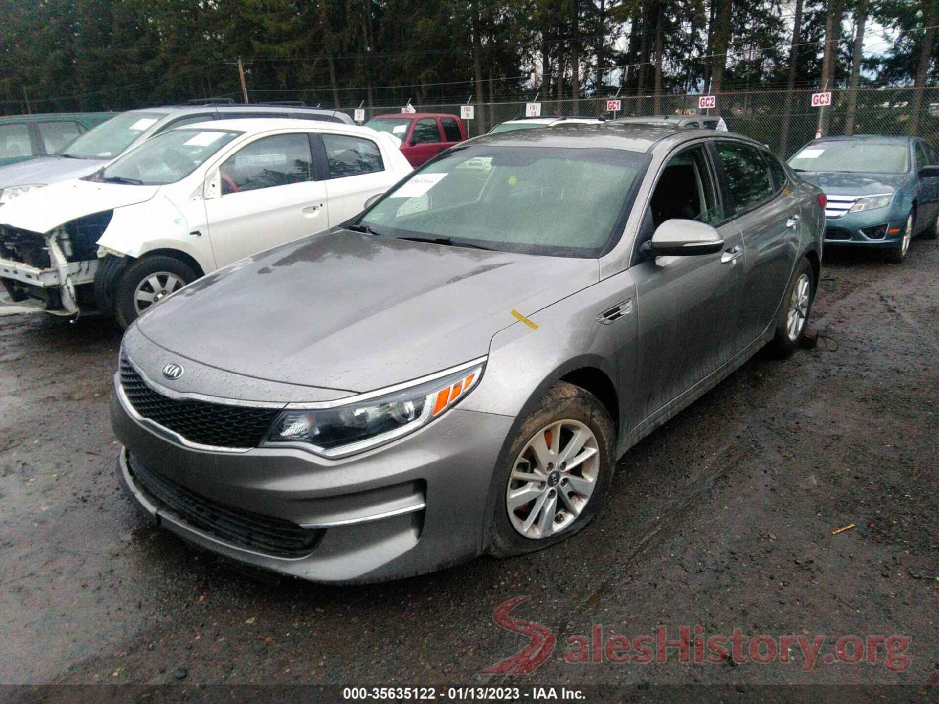 5XXGT4L35JG242592 2018 KIA OPTIMA