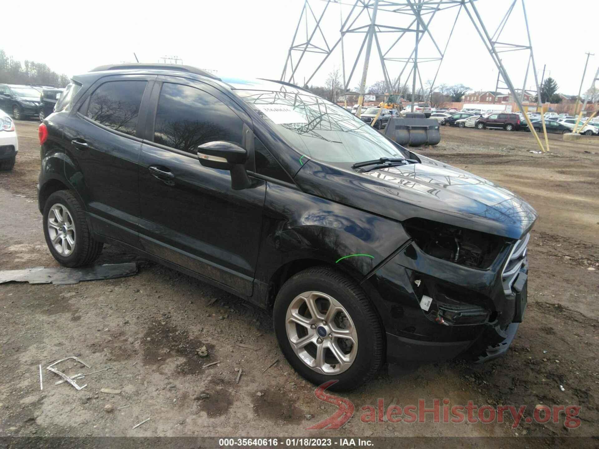 MAJ3S2GE6KC277571 2019 FORD ECOSPORT