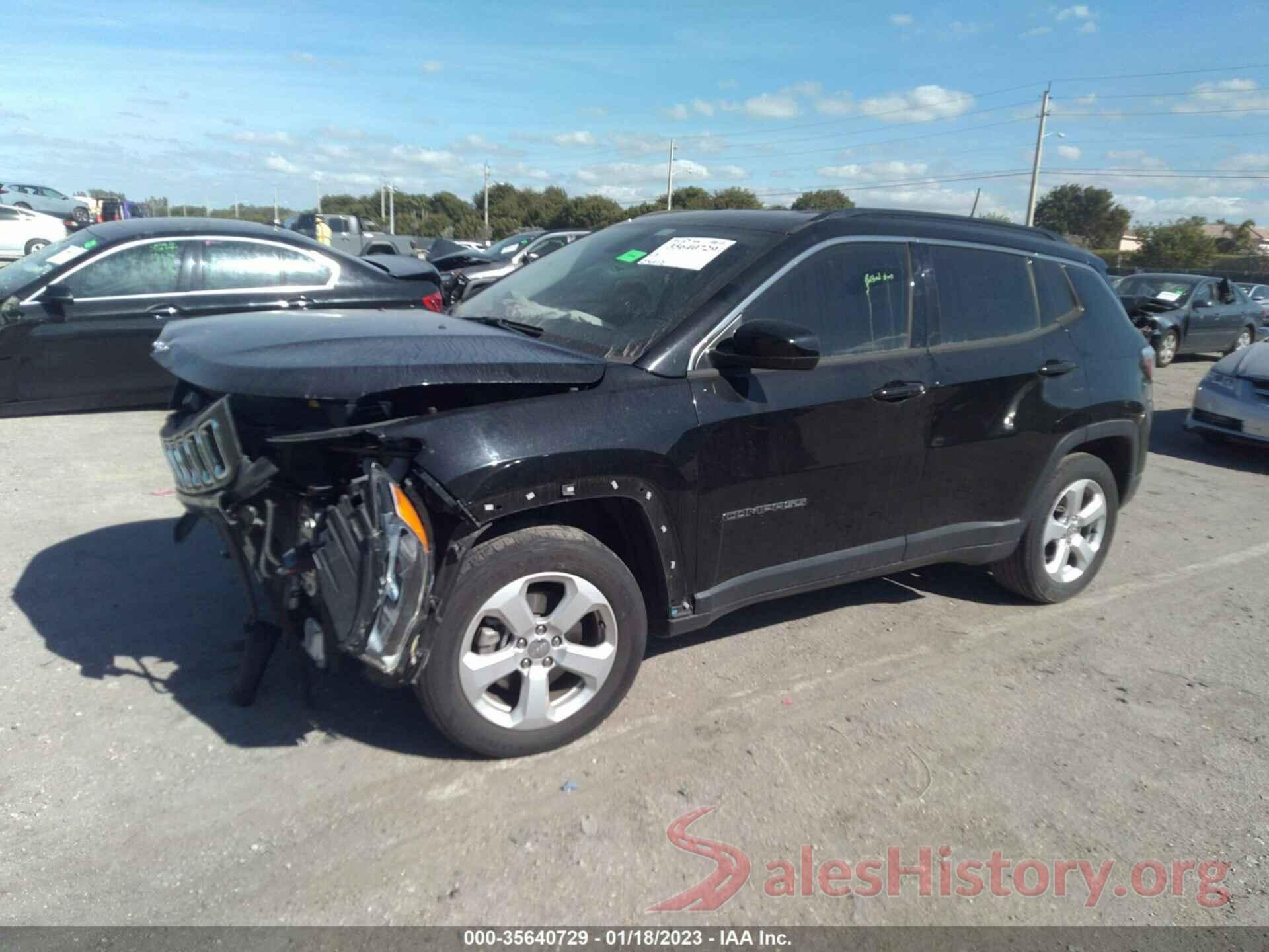 3C4NJCBB6KT655157 2019 JEEP COMPASS