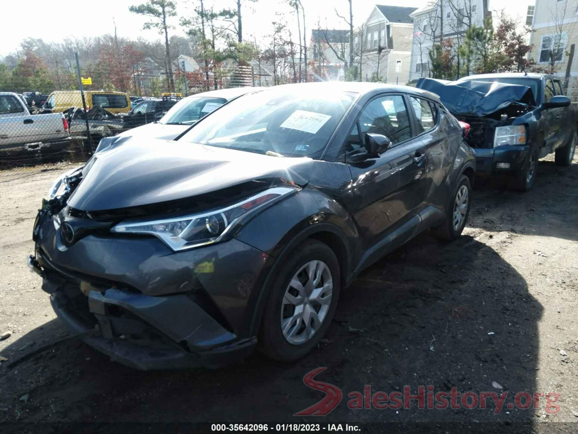 NMTKHMBX6KR091423 2019 TOYOTA C-HR