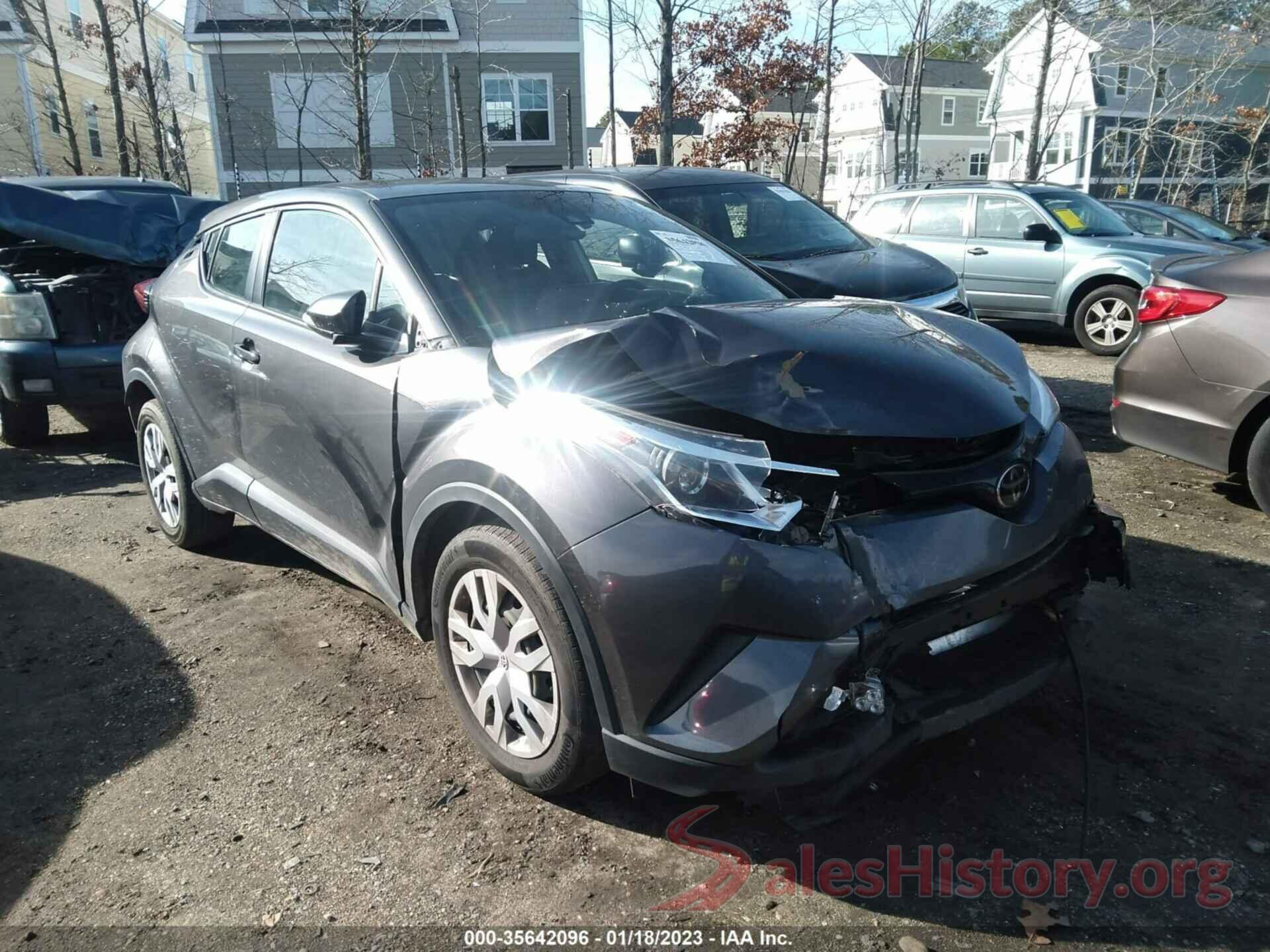 NMTKHMBX6KR091423 2019 TOYOTA C-HR