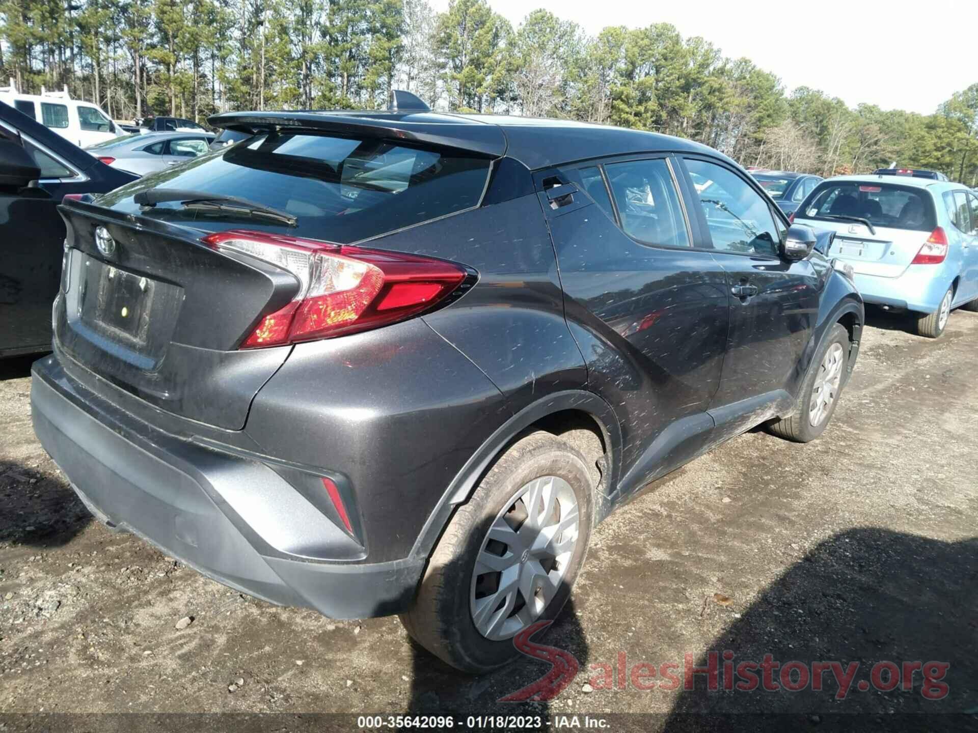 NMTKHMBX6KR091423 2019 TOYOTA C-HR