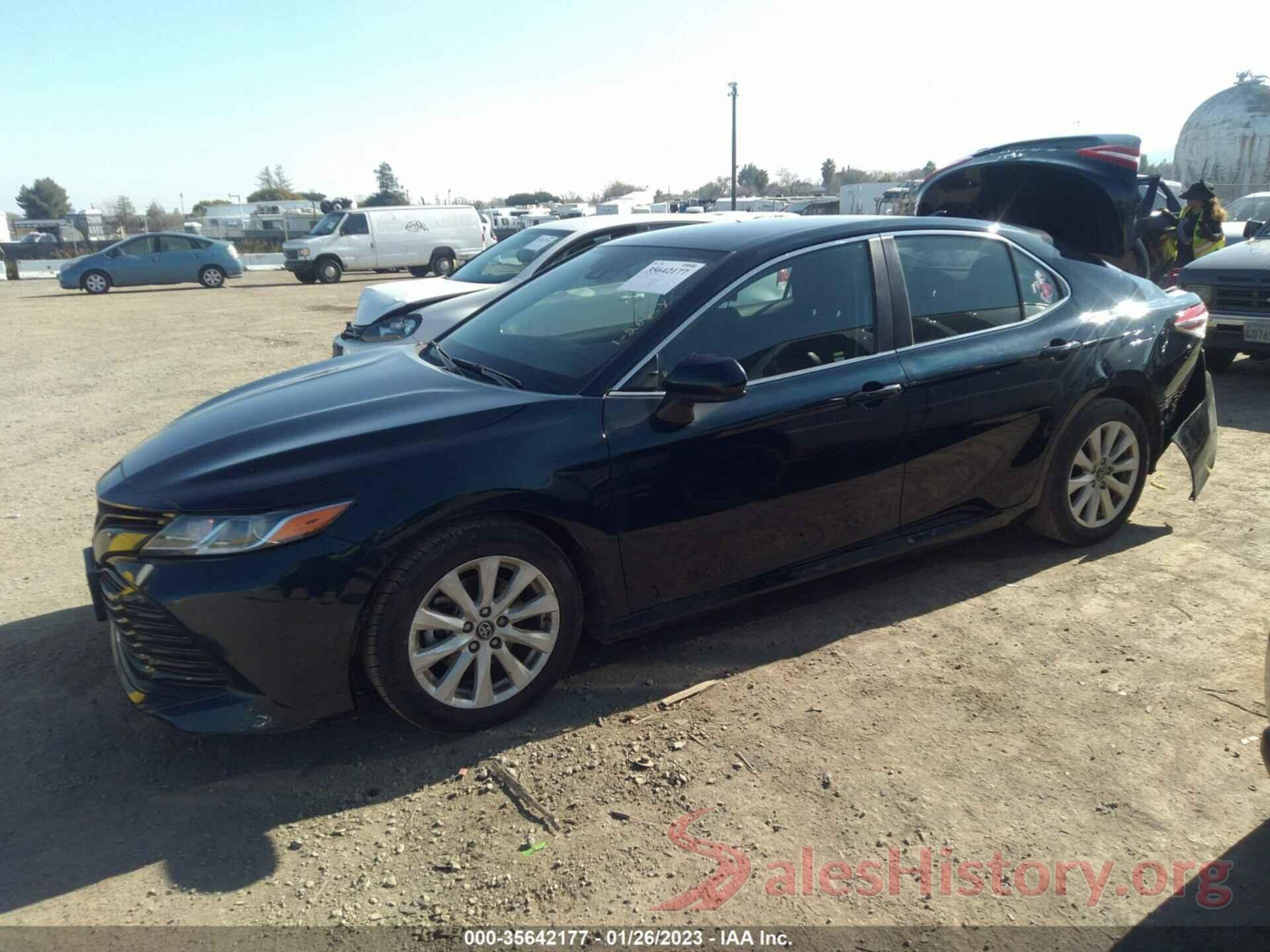 4T1B11HK4KU708406 2019 TOYOTA CAMRY