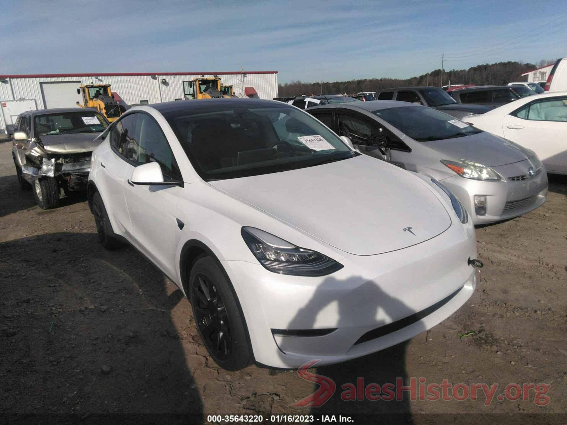 7SAYGDEE7NA014500 2022 TESLA MODEL Y