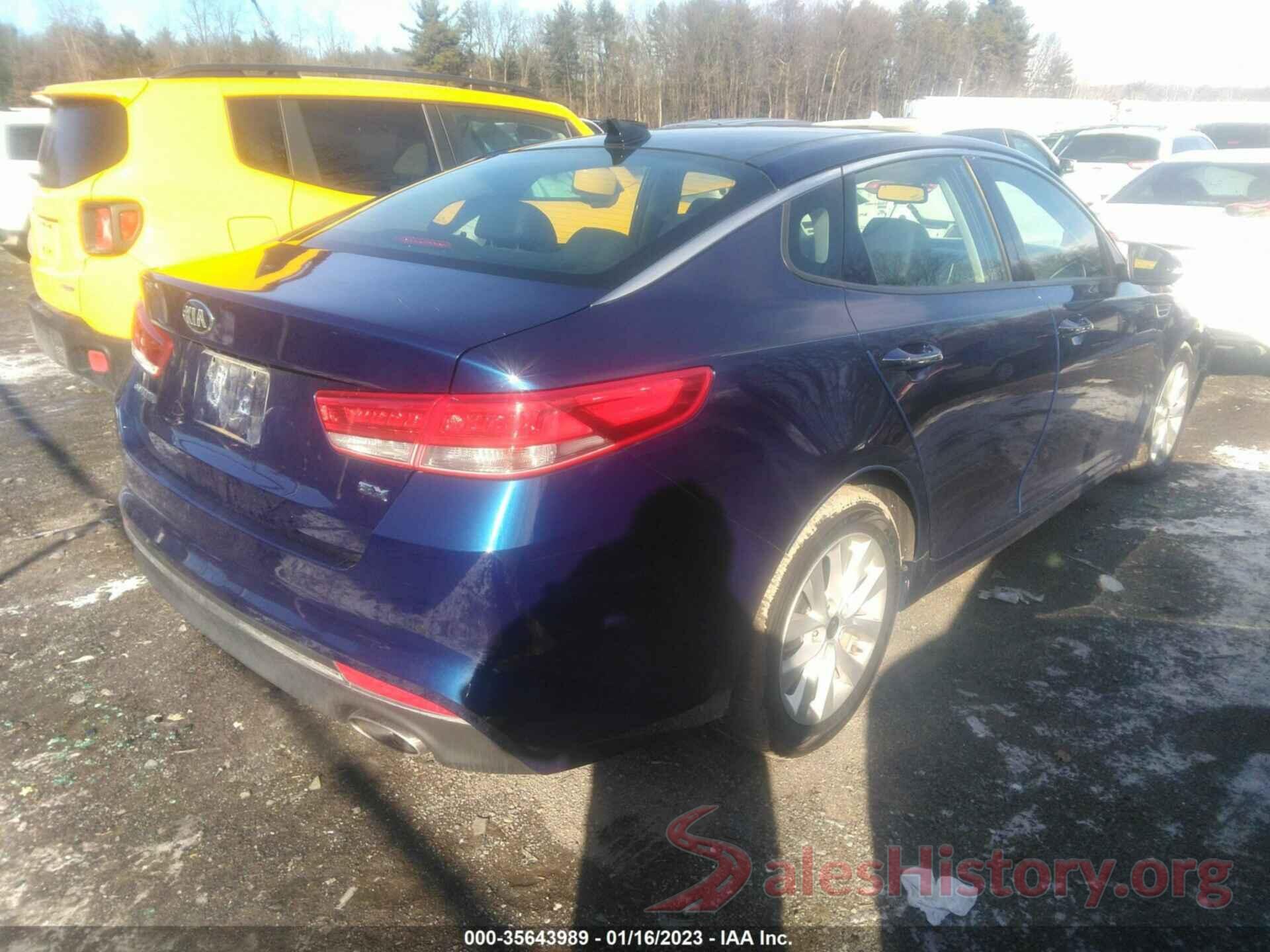 5XXGU4L32GG072889 2016 KIA OPTIMA