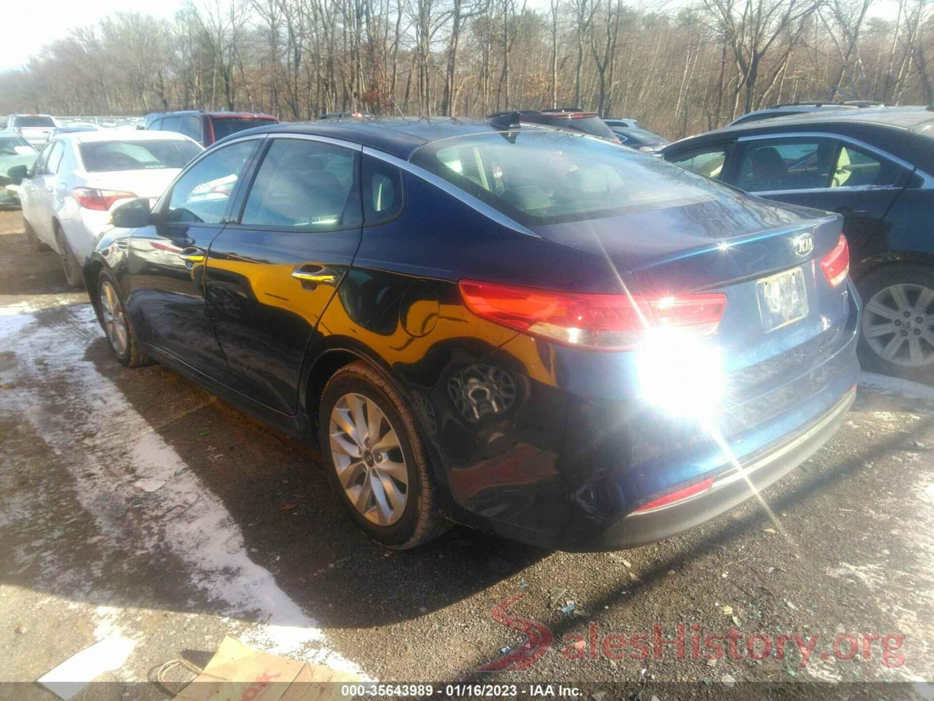 5XXGU4L32GG072889 2016 KIA OPTIMA