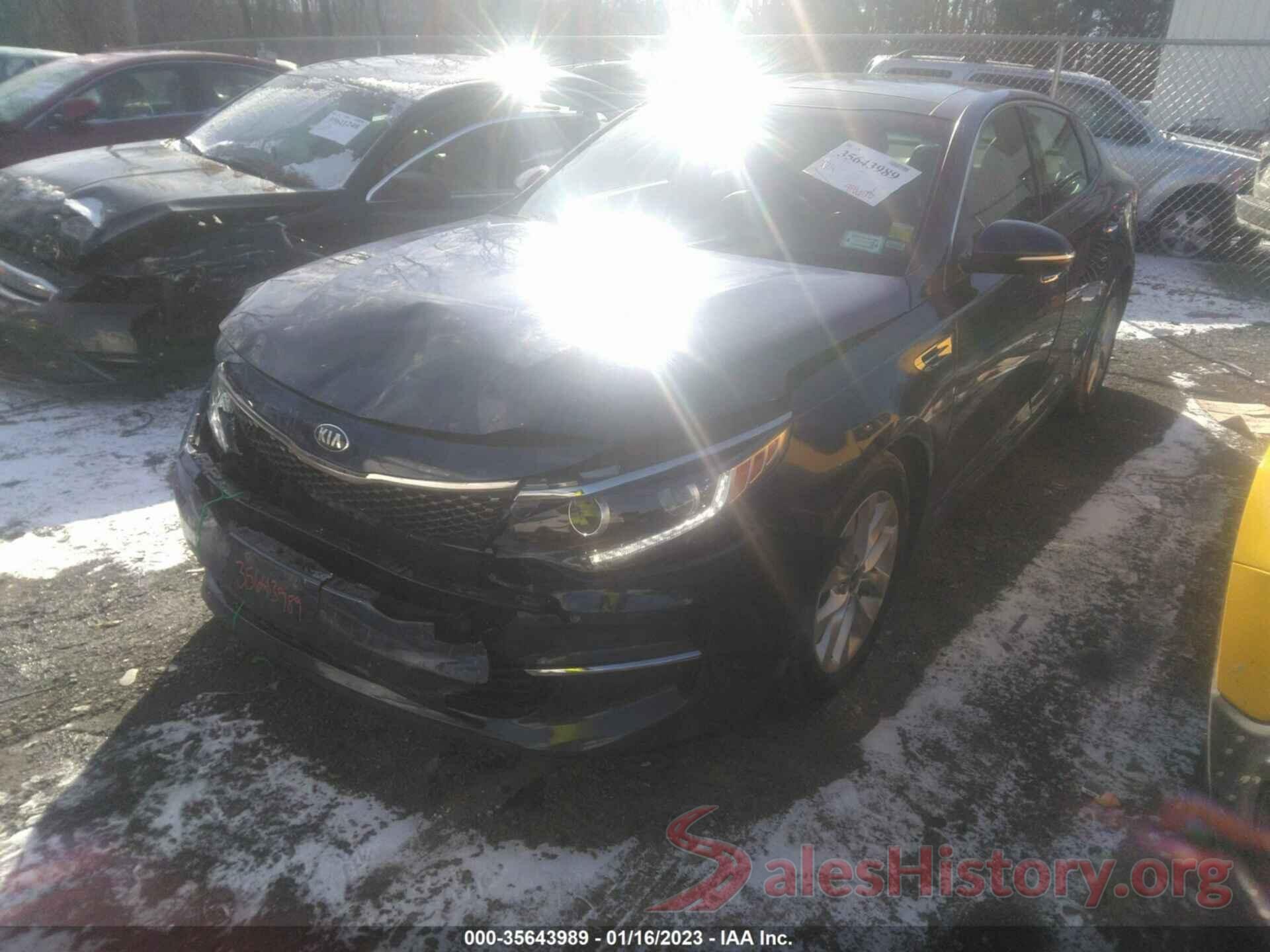 5XXGU4L32GG072889 2016 KIA OPTIMA