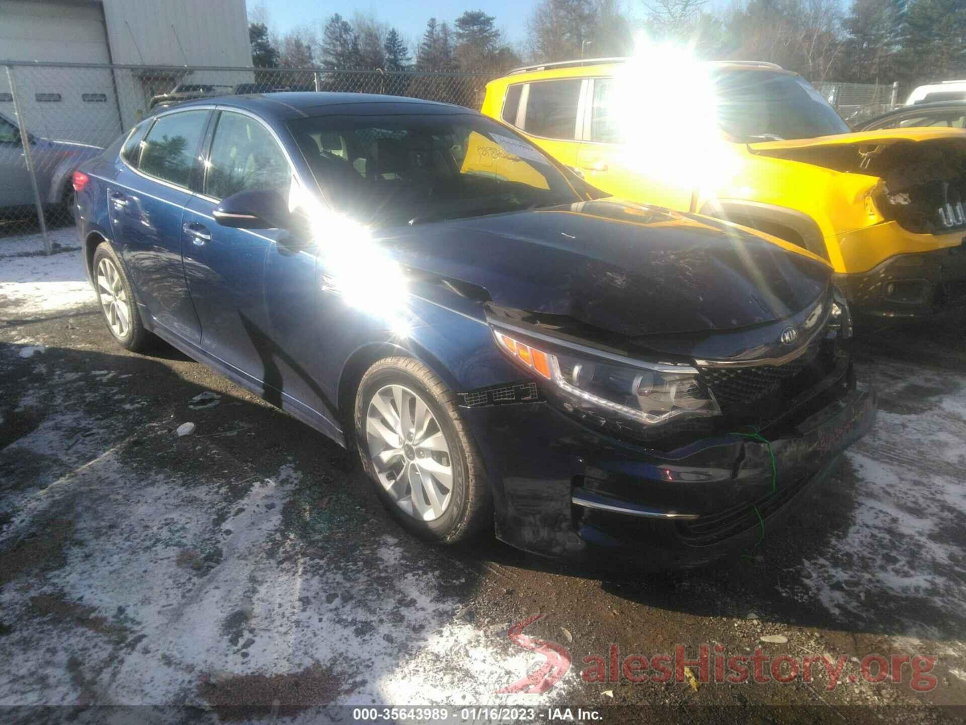 5XXGU4L32GG072889 2016 KIA OPTIMA