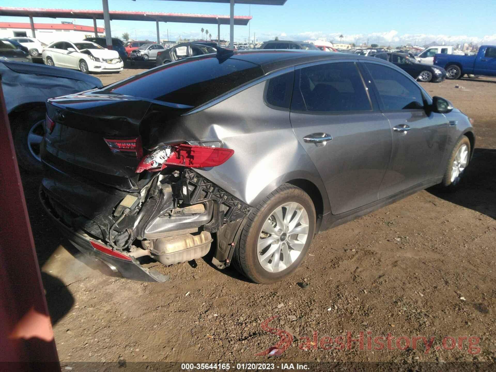 5XXGU4L33JG219597 2018 KIA OPTIMA