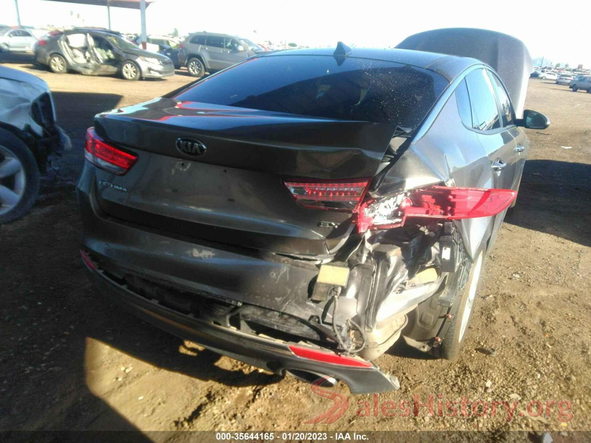 5XXGU4L33JG219597 2018 KIA OPTIMA