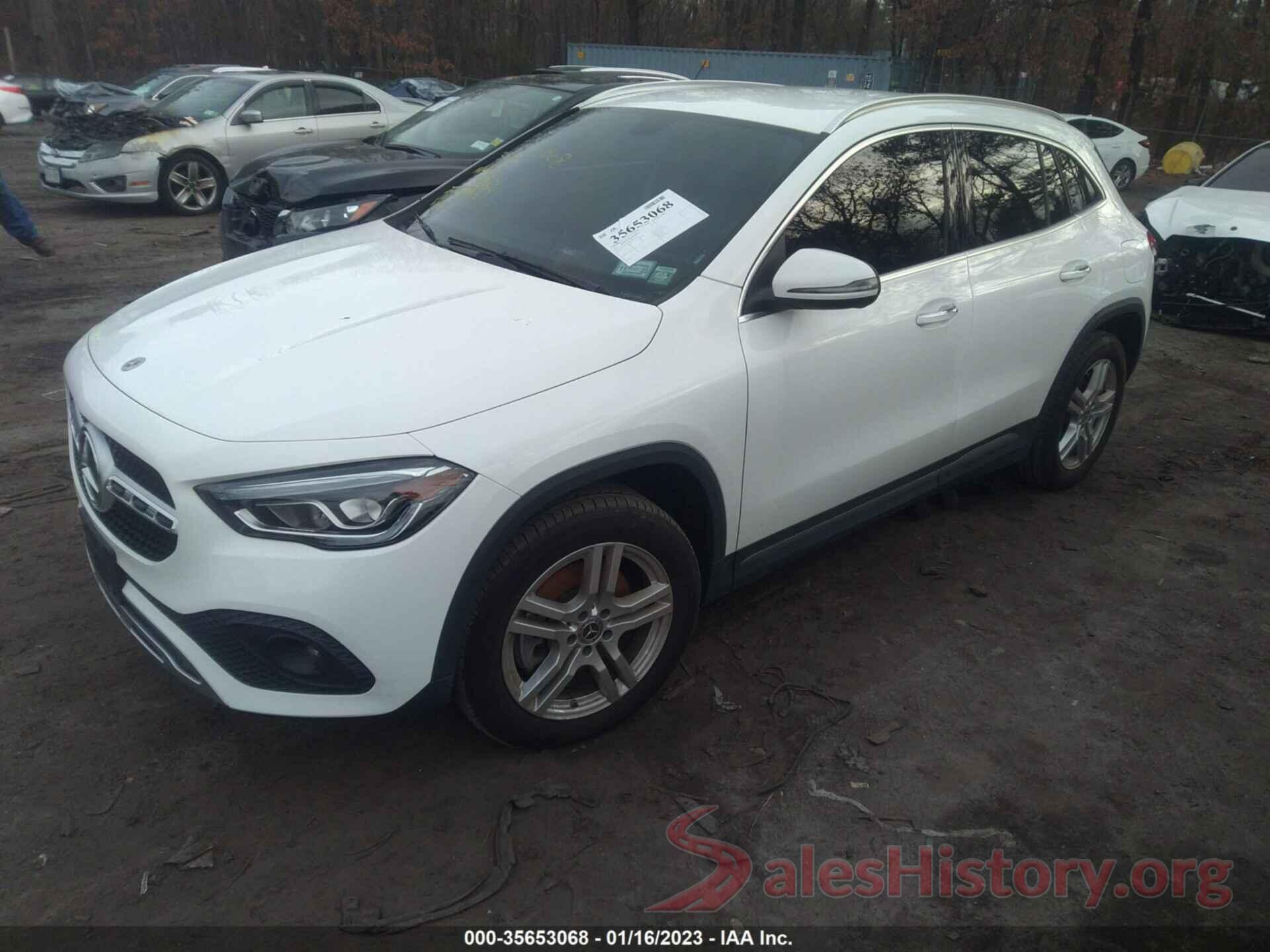 W1N4N4HB7MJ271629 2021 MERCEDES-BENZ GLA