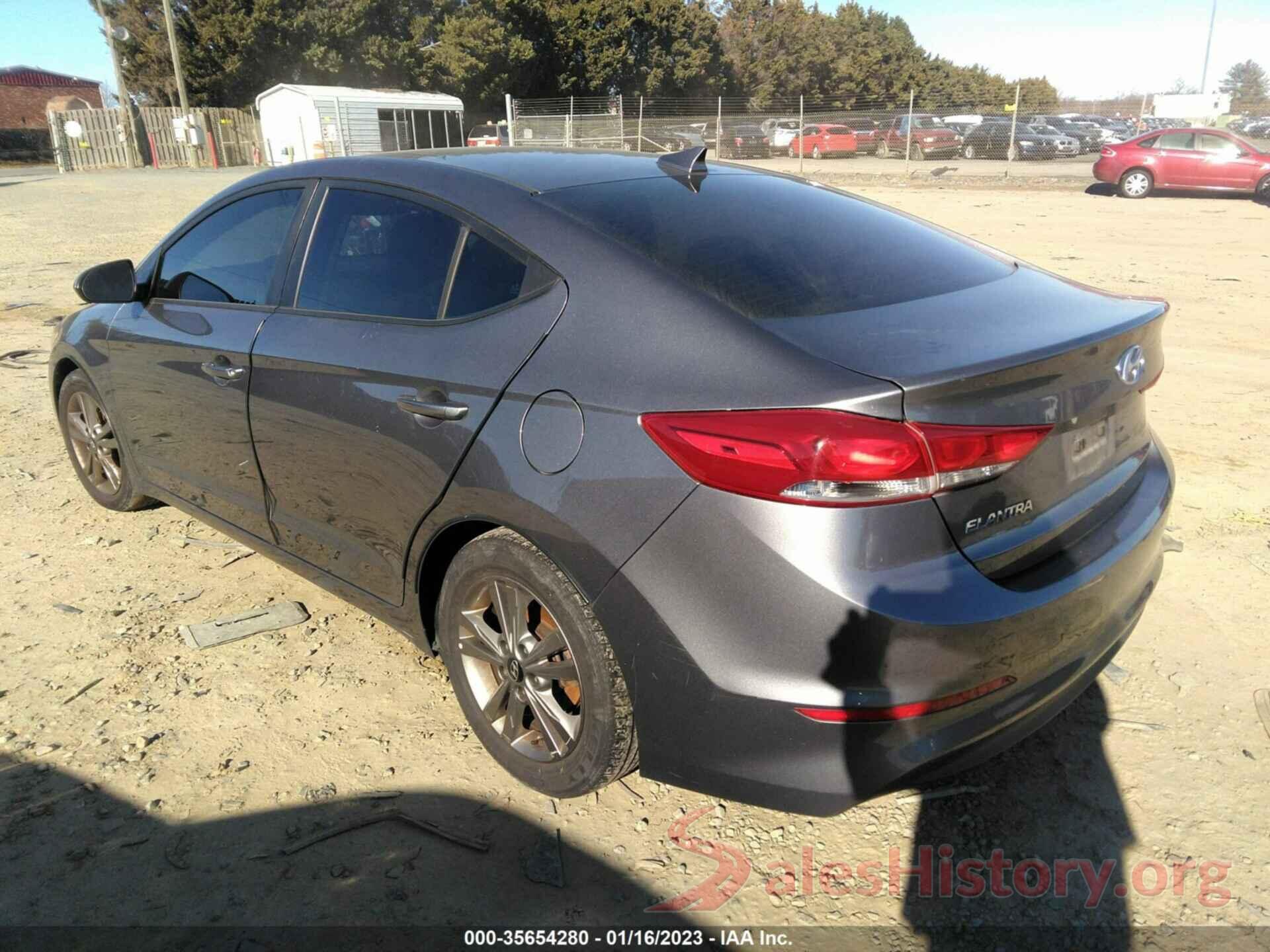 5NPD84LF7JH281333 2018 HYUNDAI ELANTRA