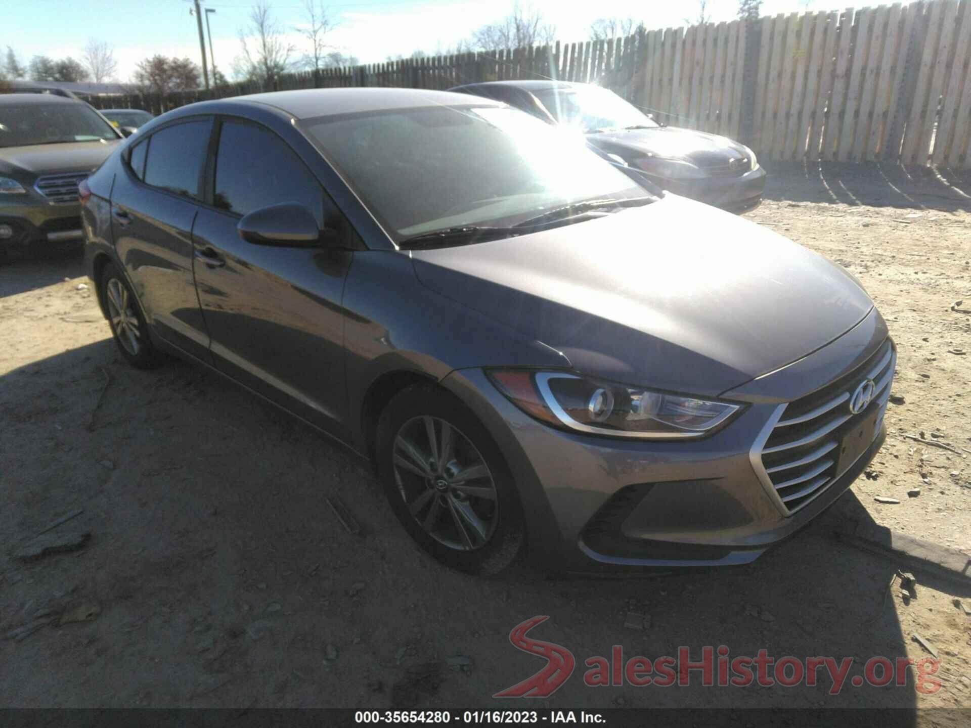 5NPD84LF7JH281333 2018 HYUNDAI ELANTRA