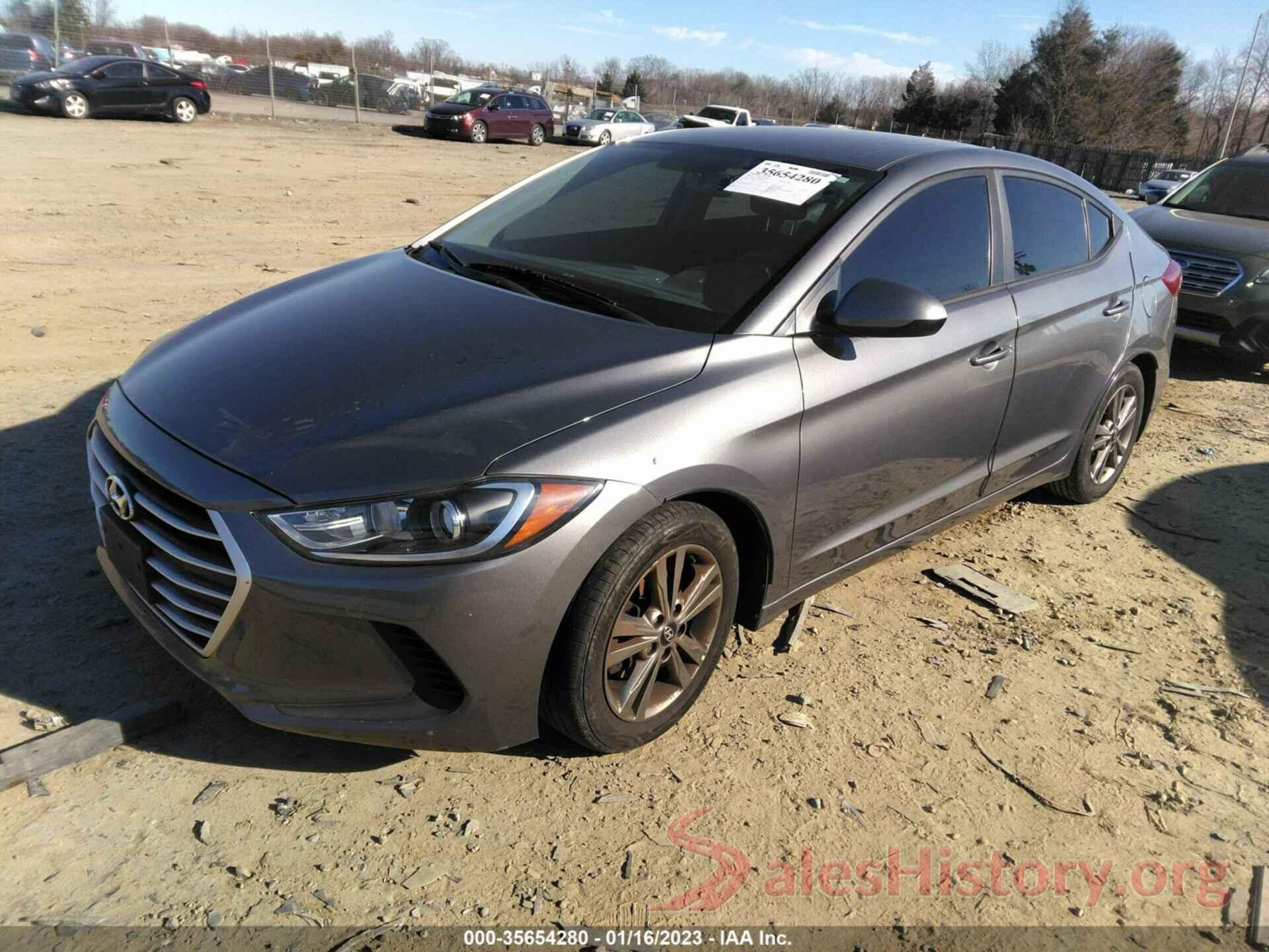 5NPD84LF7JH281333 2018 HYUNDAI ELANTRA