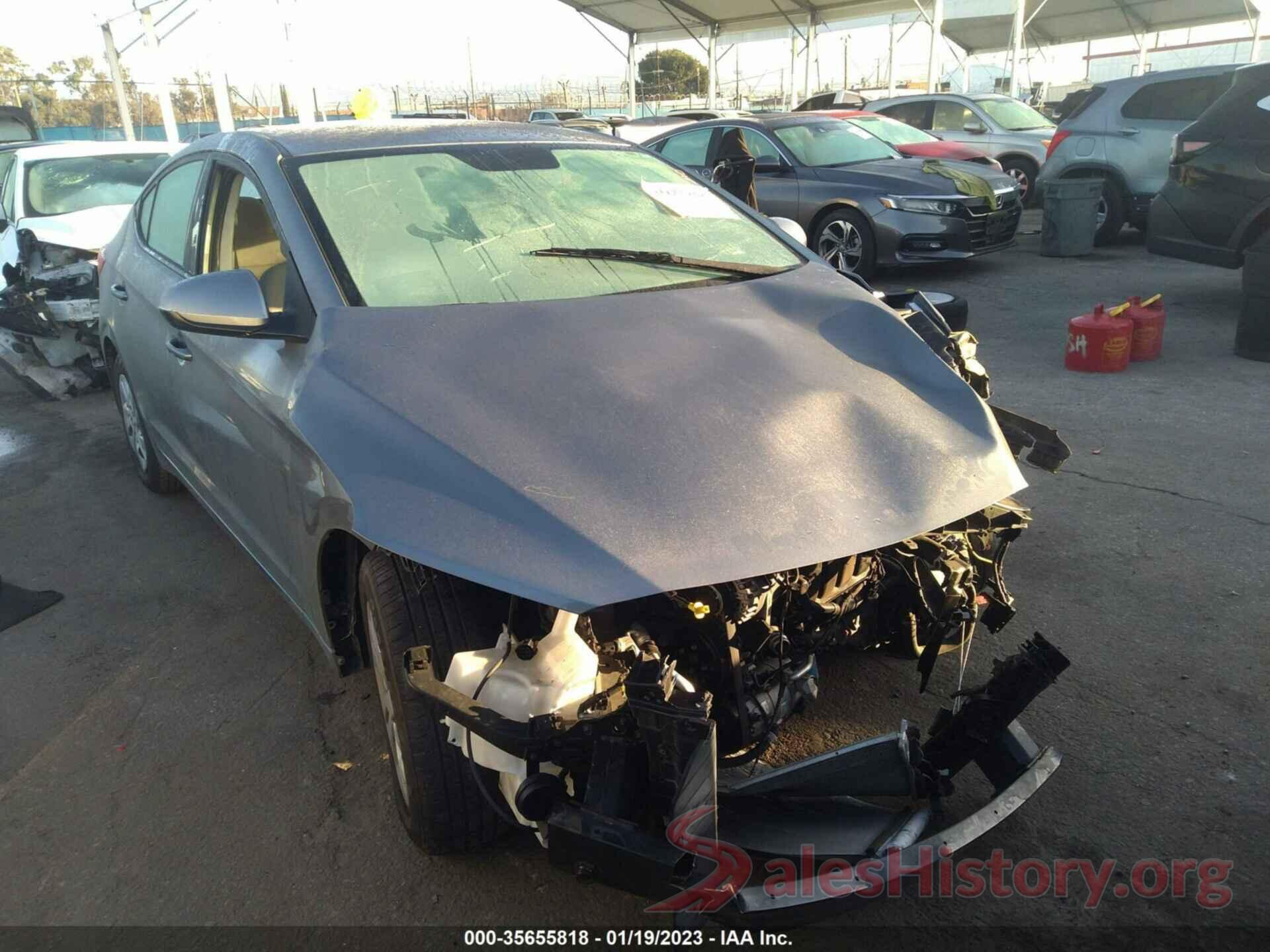 KMHD74LF9JU578155 2018 HYUNDAI ELANTRA