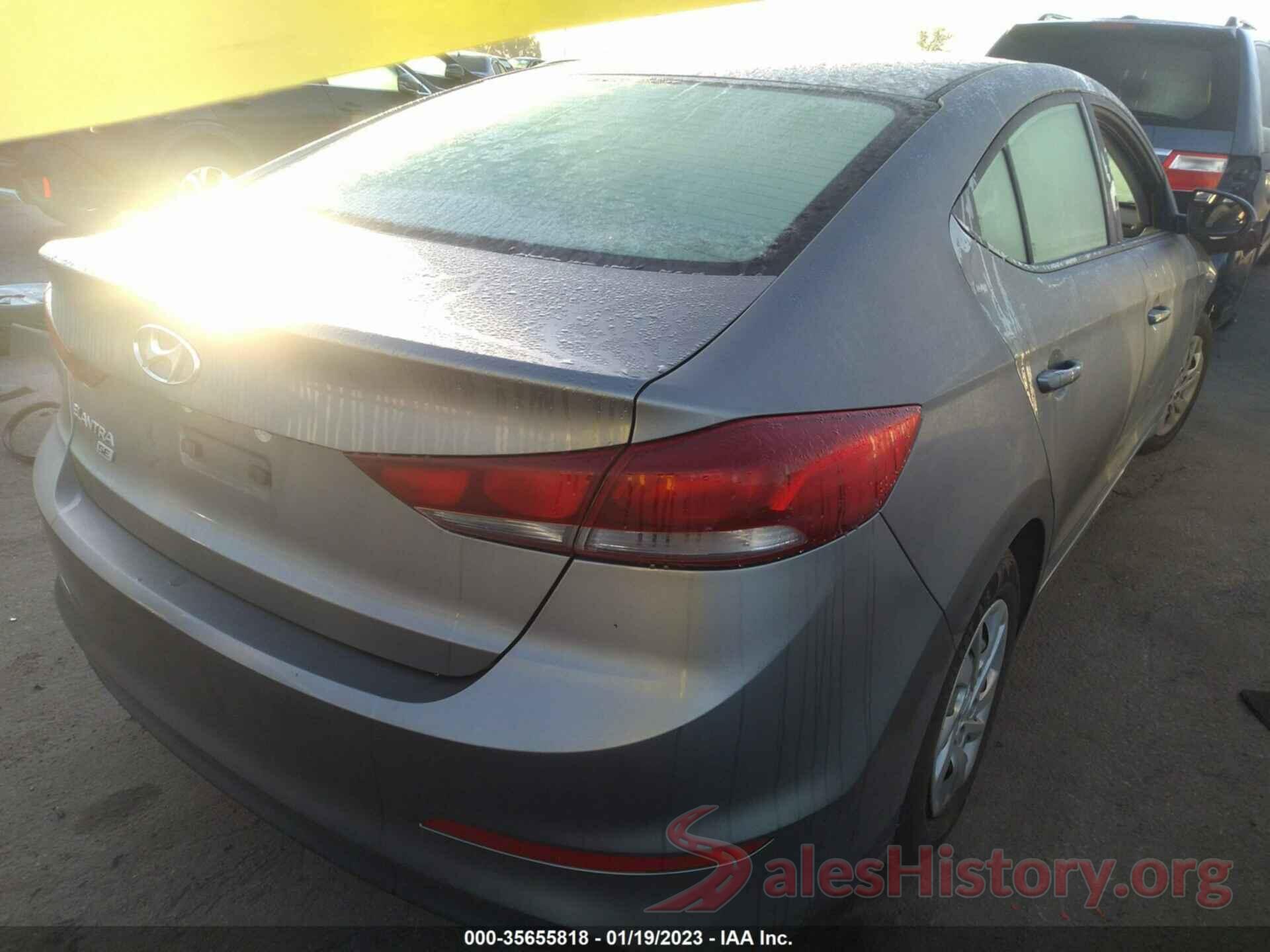 KMHD74LF9JU578155 2018 HYUNDAI ELANTRA