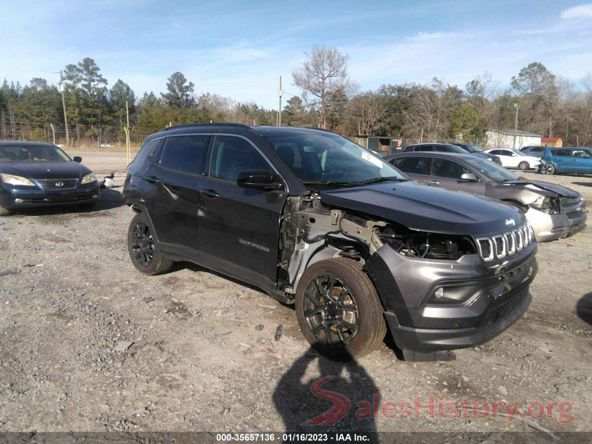 3C4NJDFB8NT129844 2022 JEEP COMPASS