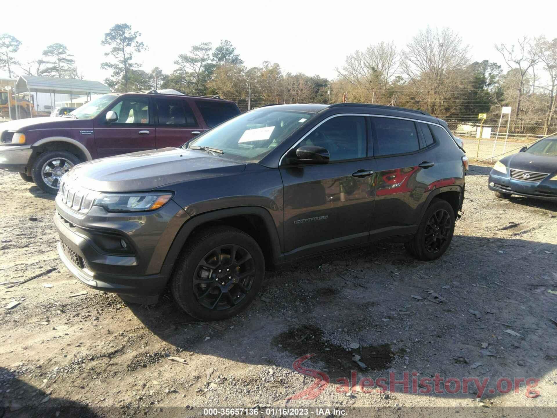 3C4NJDFB8NT129844 2022 JEEP COMPASS