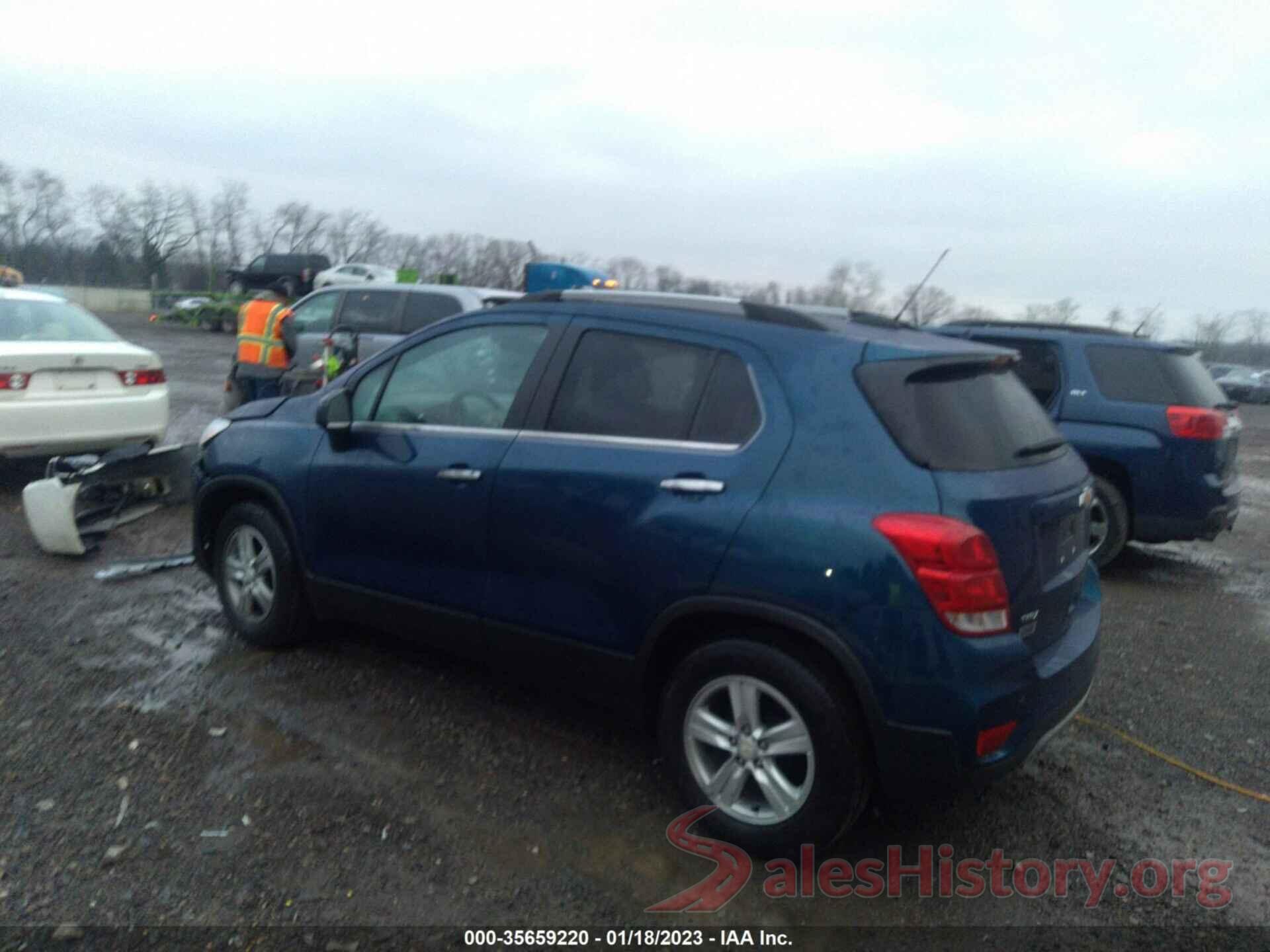 3GNCJLSB0LL186681 2020 CHEVROLET TRAX