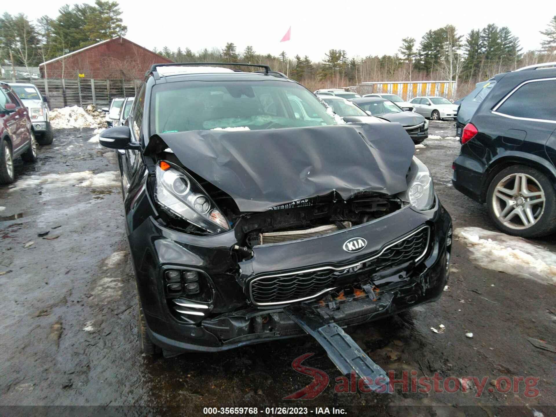 KNDPRCA64J7372121 2018 KIA SPORTAGE