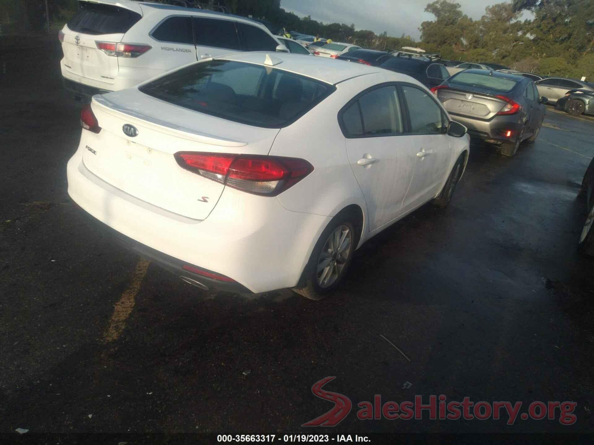 3KPFL4A70HE012172 2017 KIA FORTE