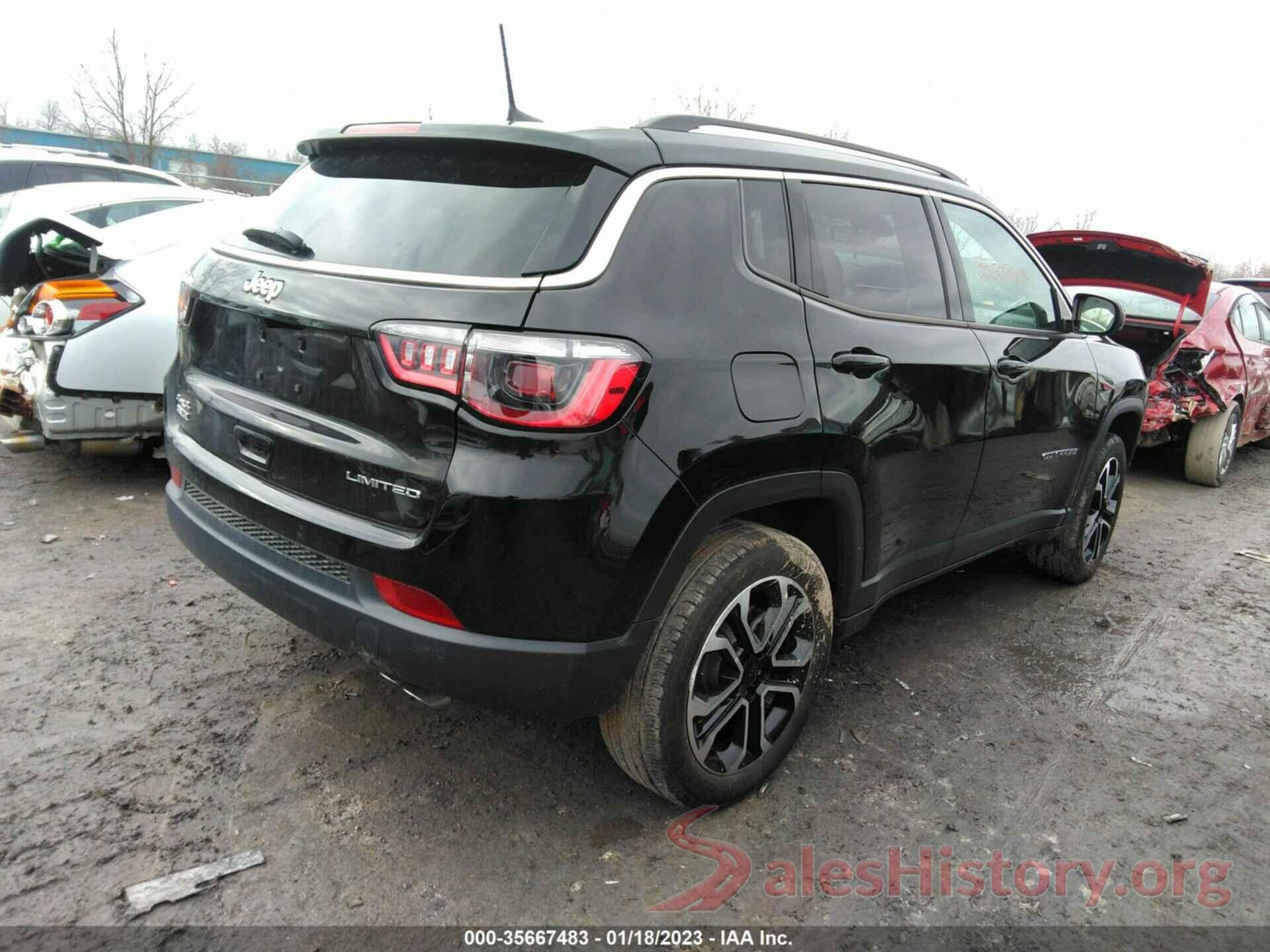 3C4NJDCB6NT105451 2022 JEEP COMPASS