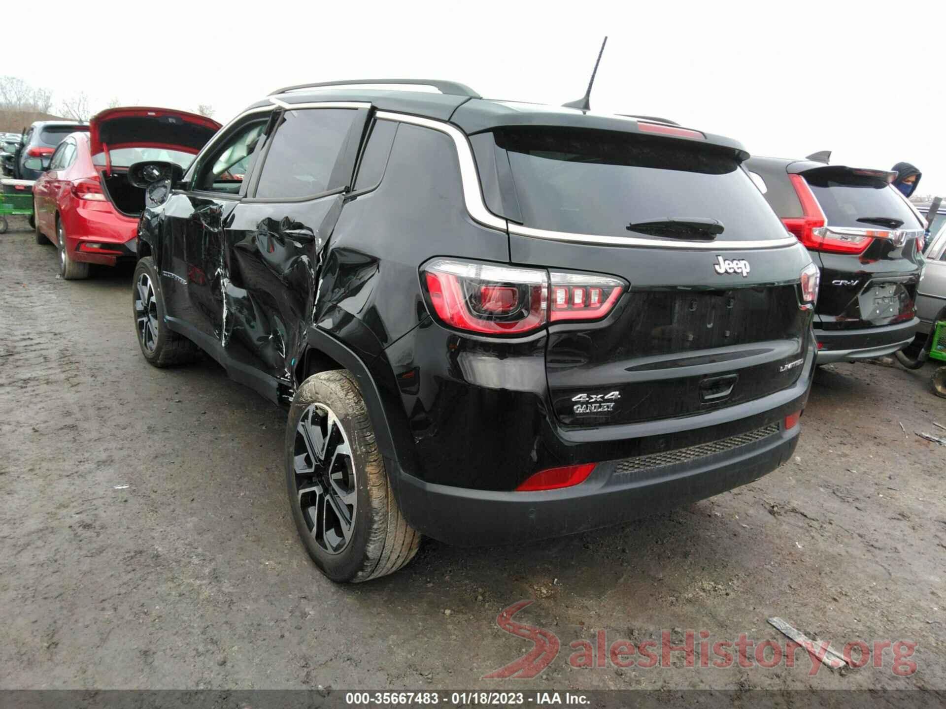 3C4NJDCB6NT105451 2022 JEEP COMPASS