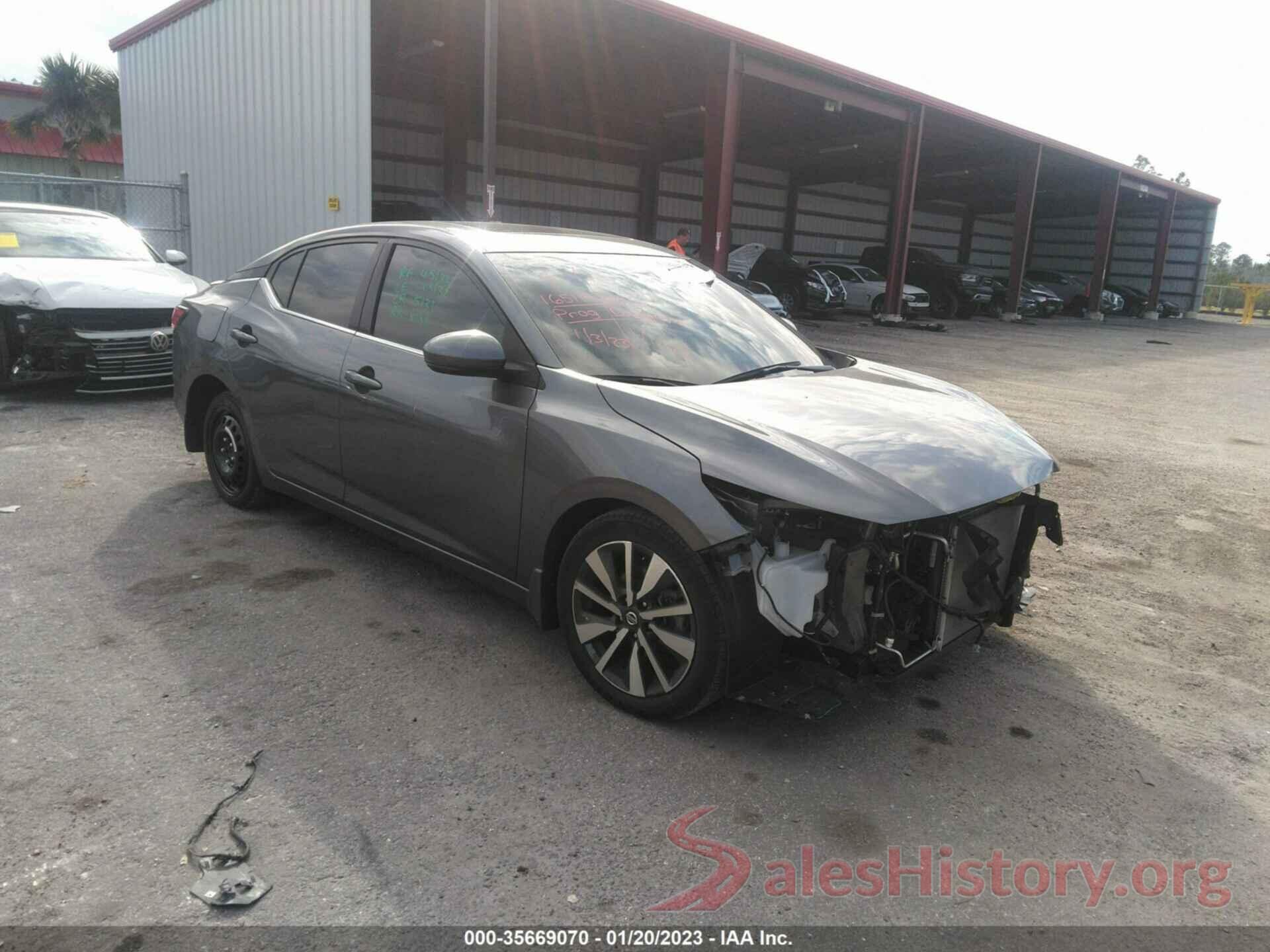 3N1AB8CV0LY310425 2020 NISSAN SENTRA