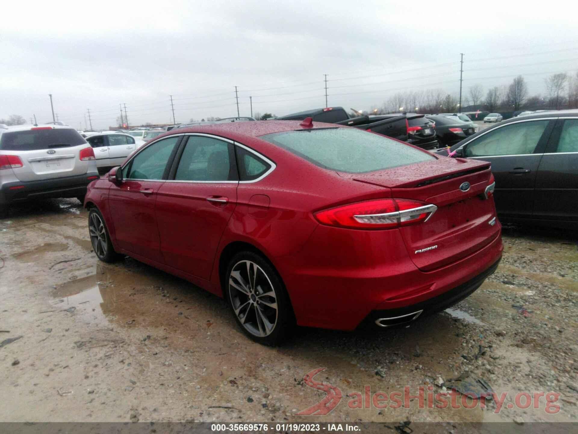 3FA6P0D94KR184432 2019 FORD FUSION