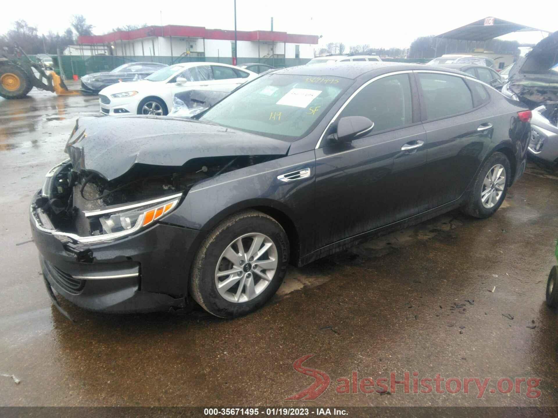 KNAGT4L36J5234616 2018 KIA OPTIMA