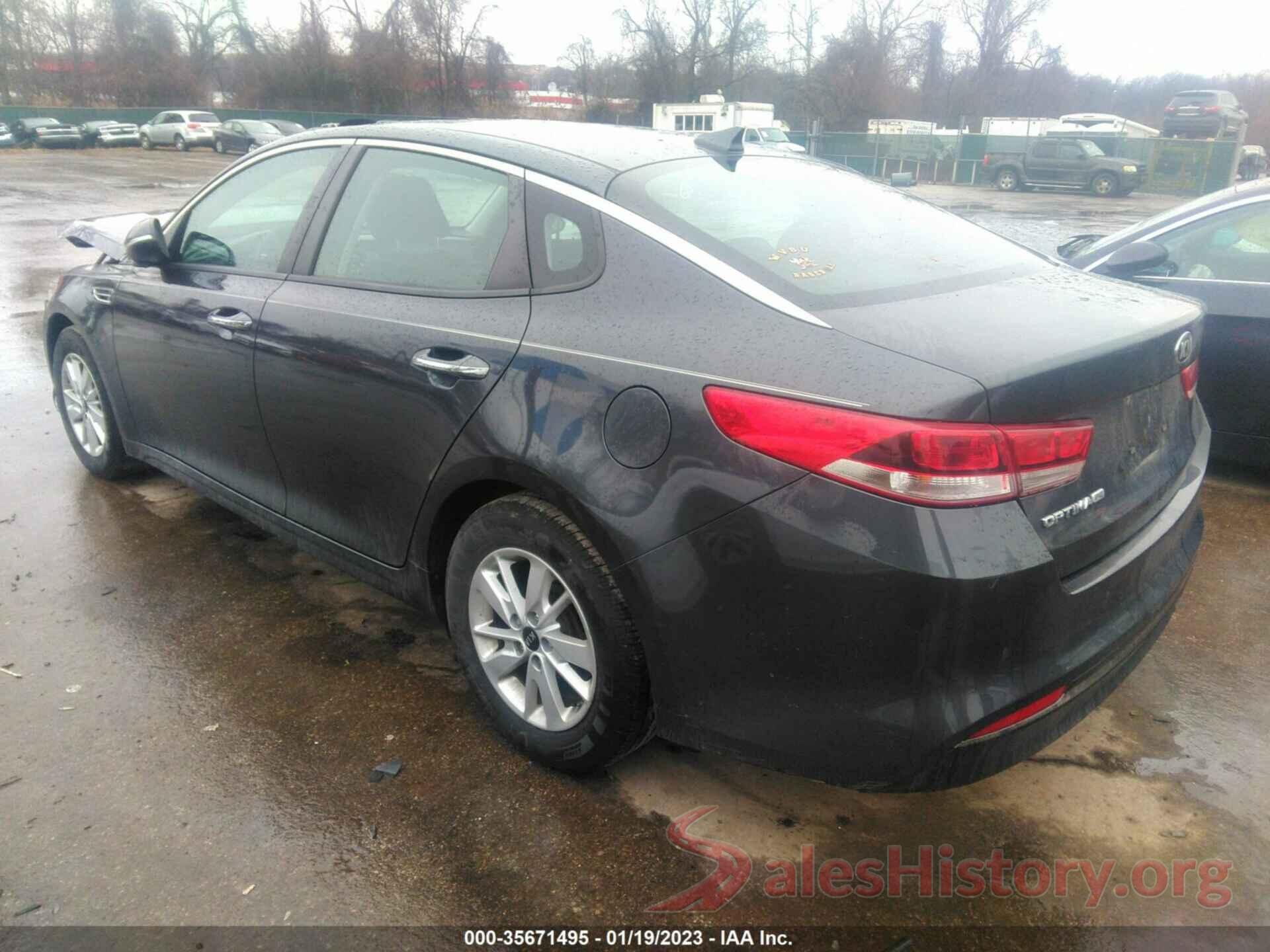 KNAGT4L36J5234616 2018 KIA OPTIMA