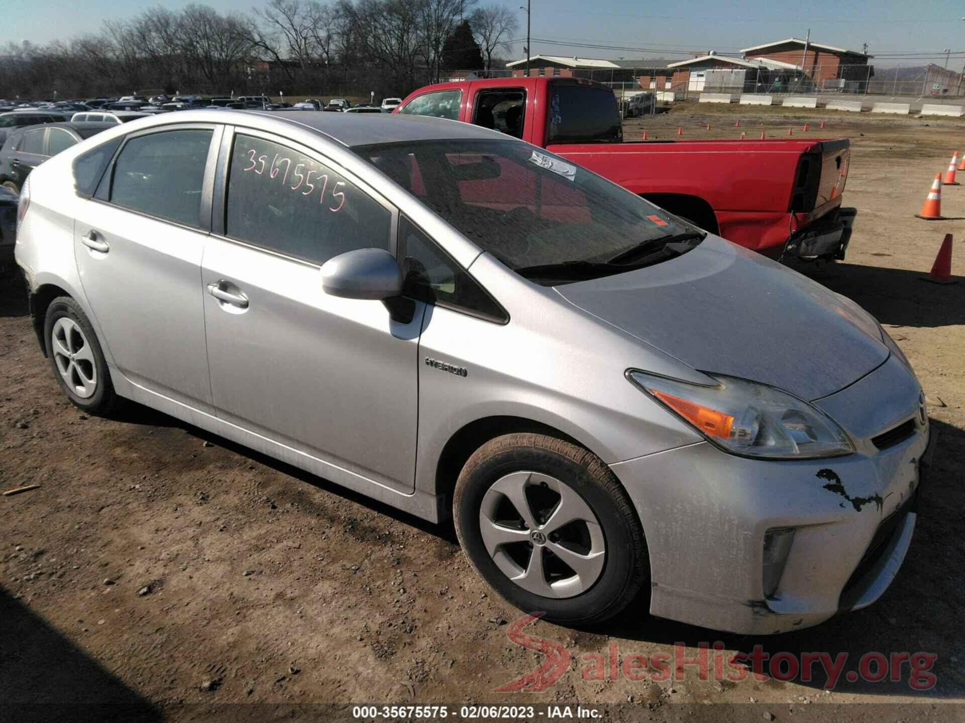 JTDKN3DUXC5462498 2012 TOYOTA PRIUS