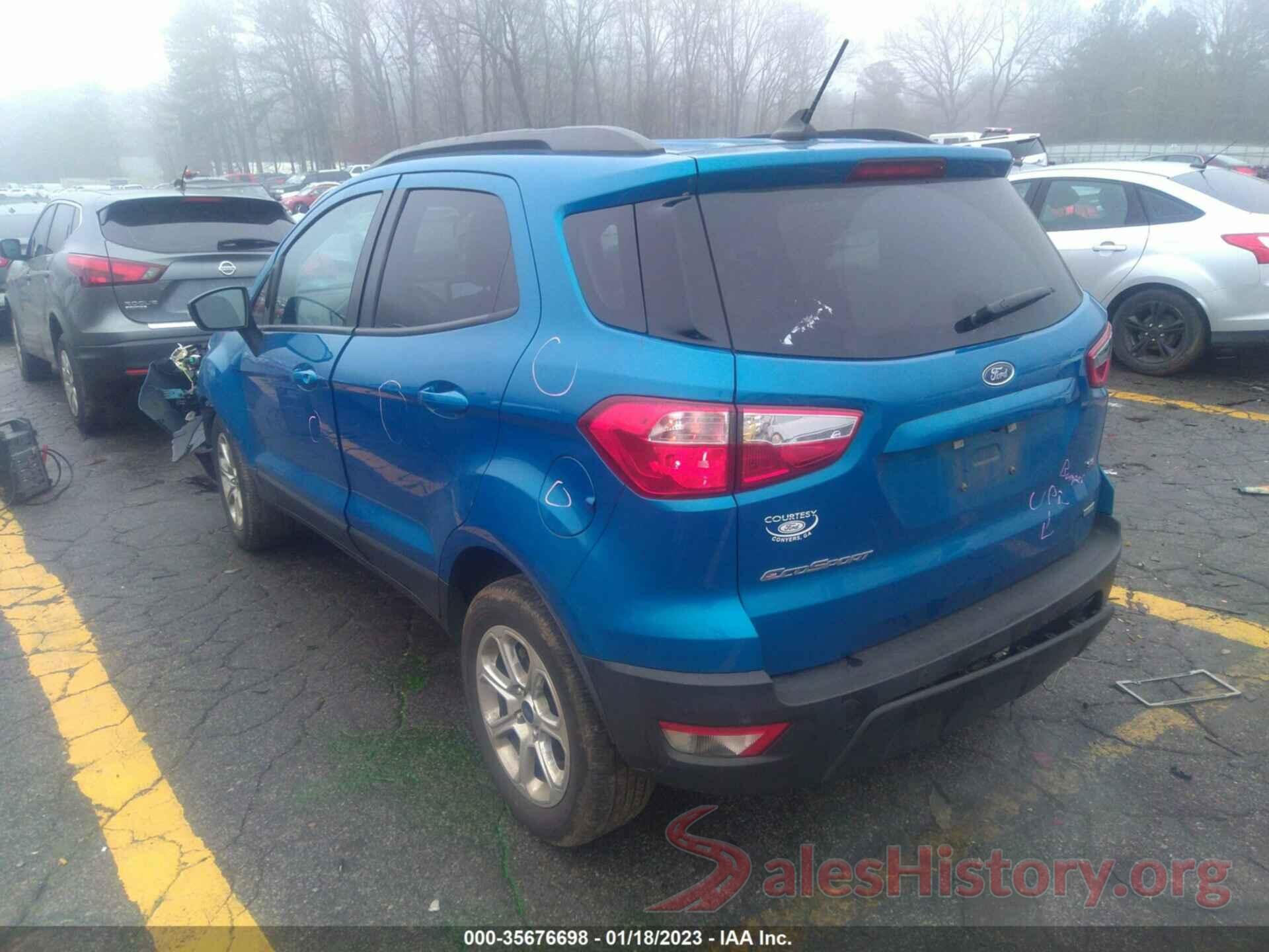 MAJ3S2GEXLC359840 2020 FORD ECOSPORT