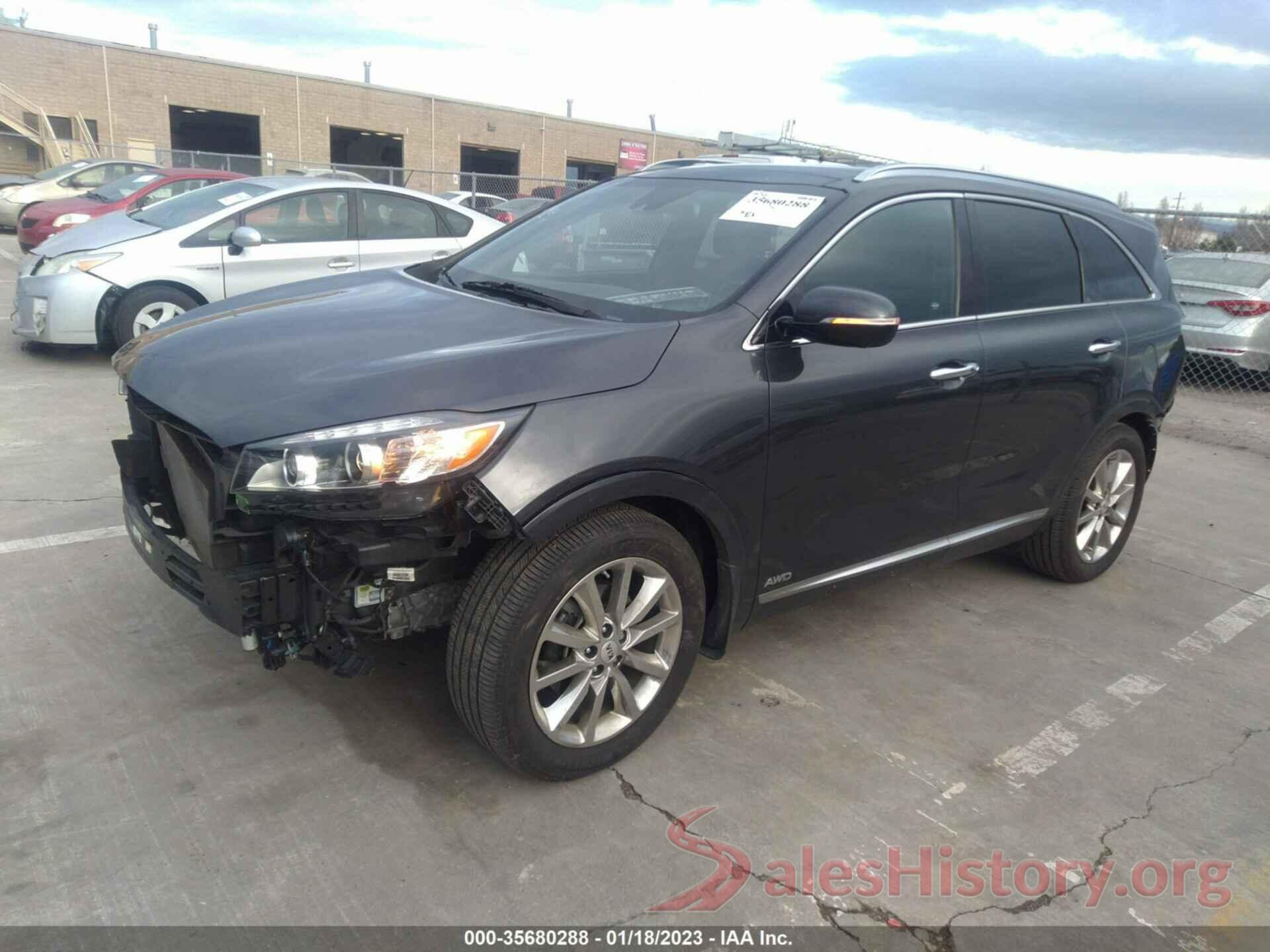 5XYPKDA51HG327880 2017 KIA SORENTO