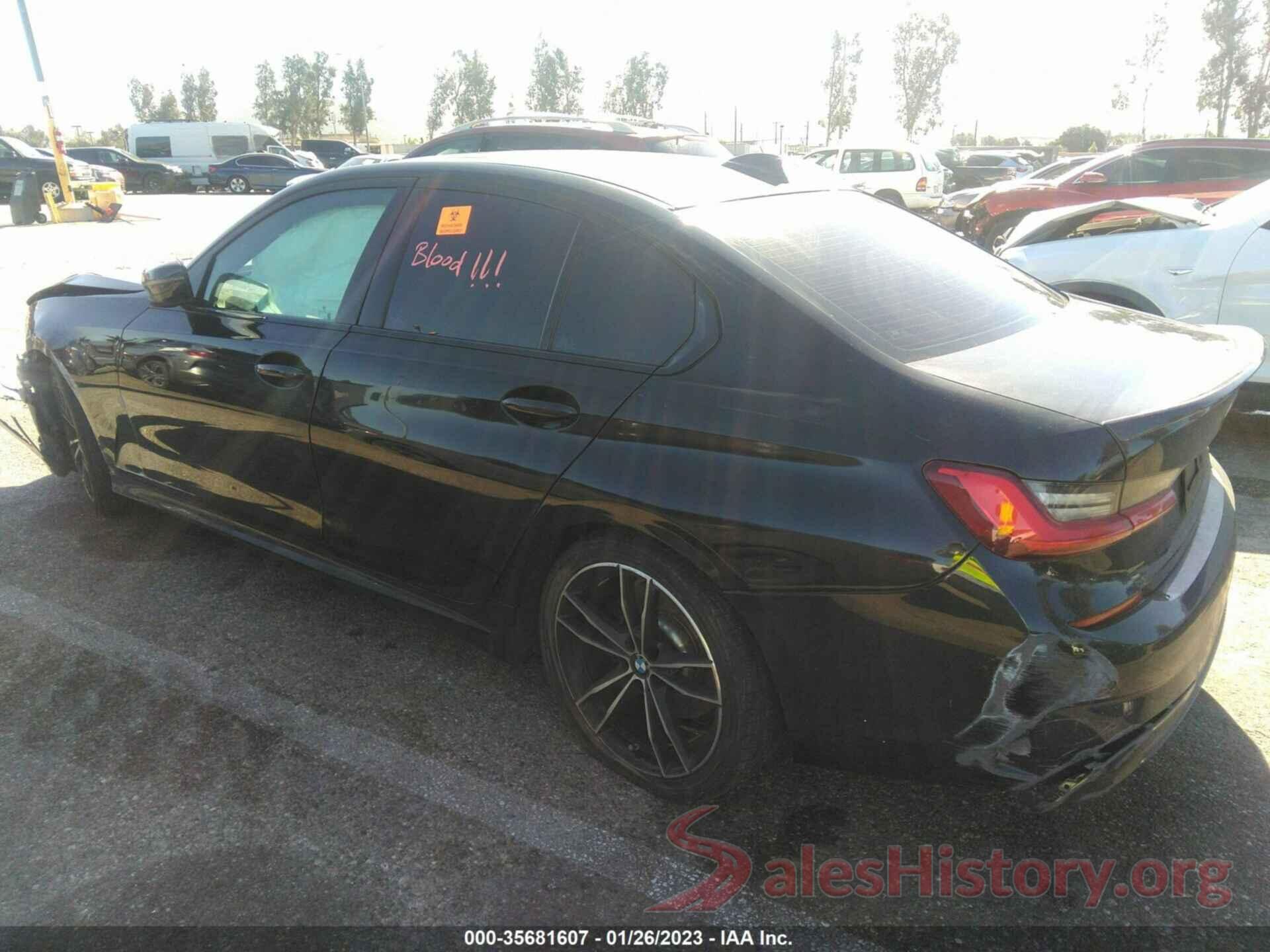 3MW5U7J06L8B41423 2020 BMW 3 SERIES