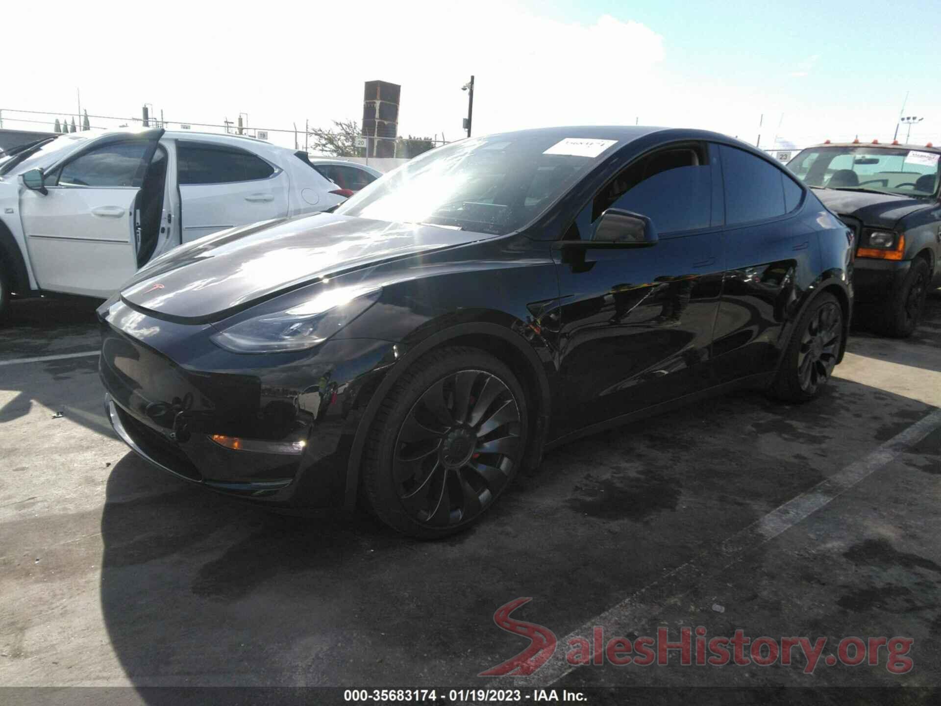 5YJYGDEF8MF269213 2021 TESLA MODEL Y