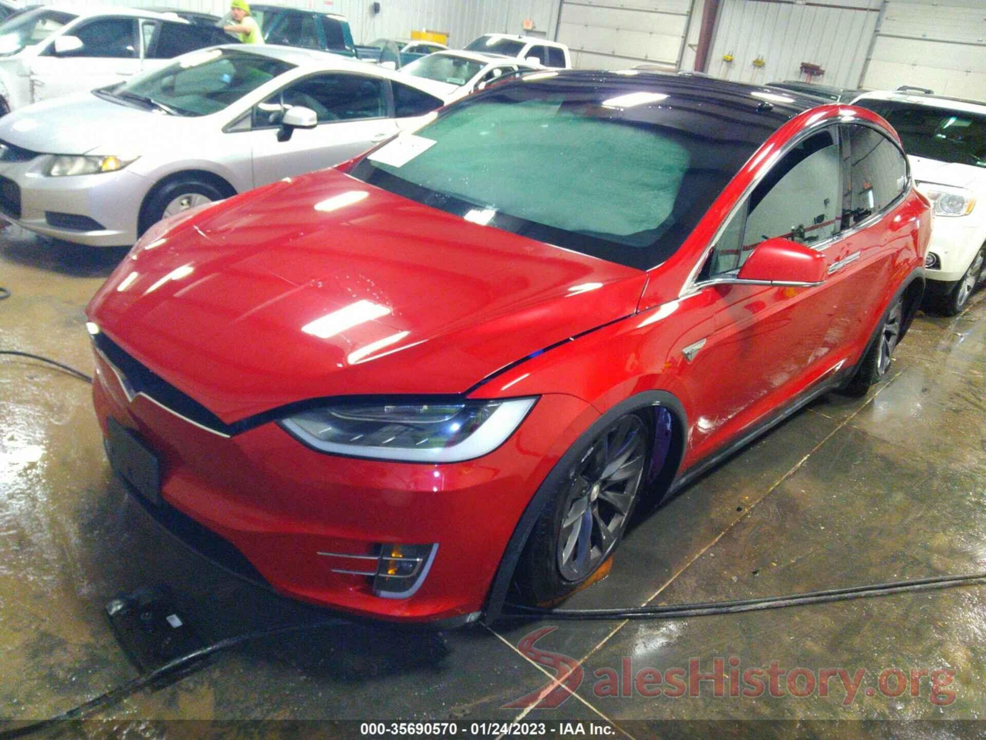 5YJXCBE26GF005033 2016 TESLA MODEL X