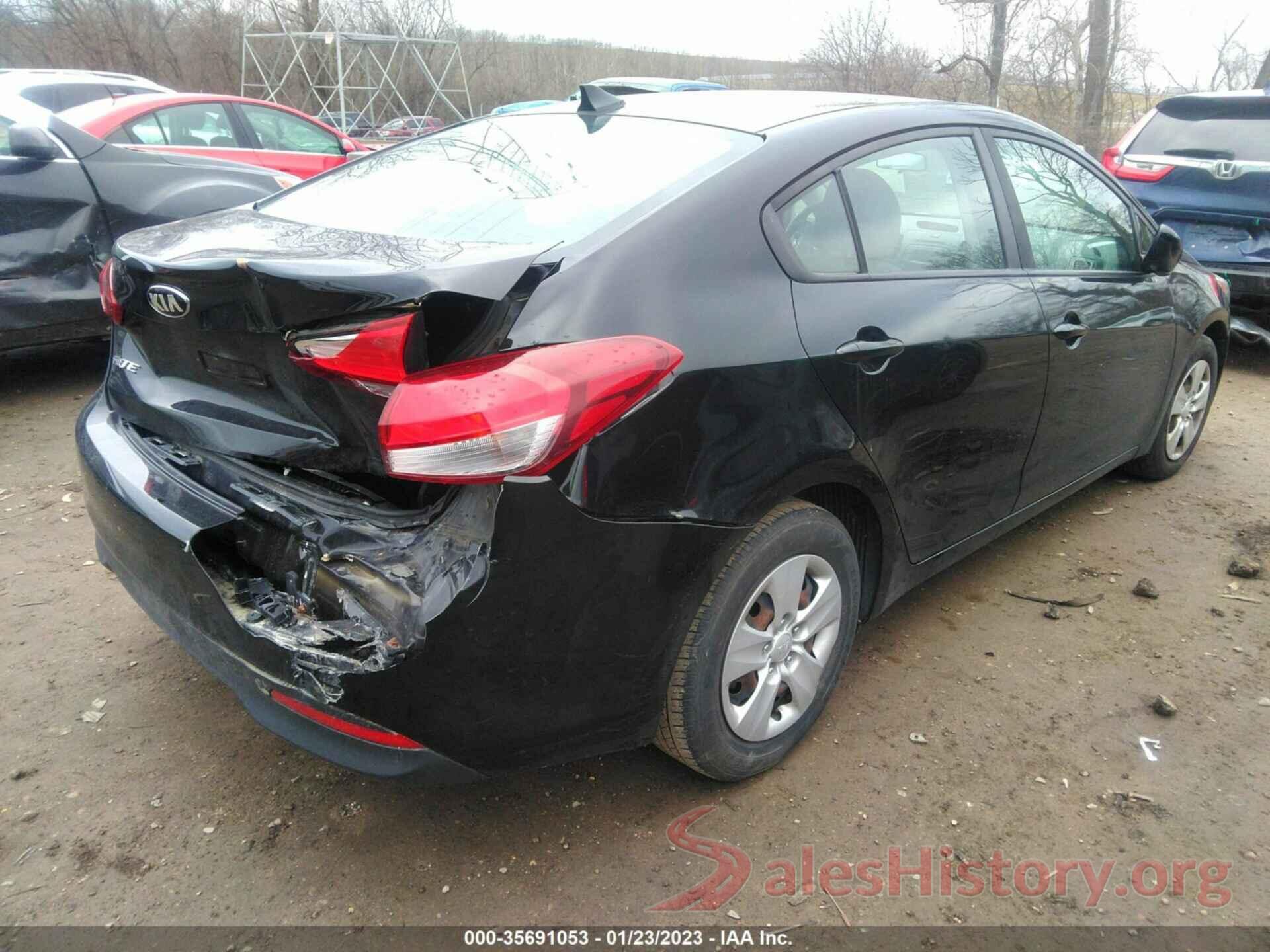 3KPFK4A76HE121559 2017 KIA FORTE