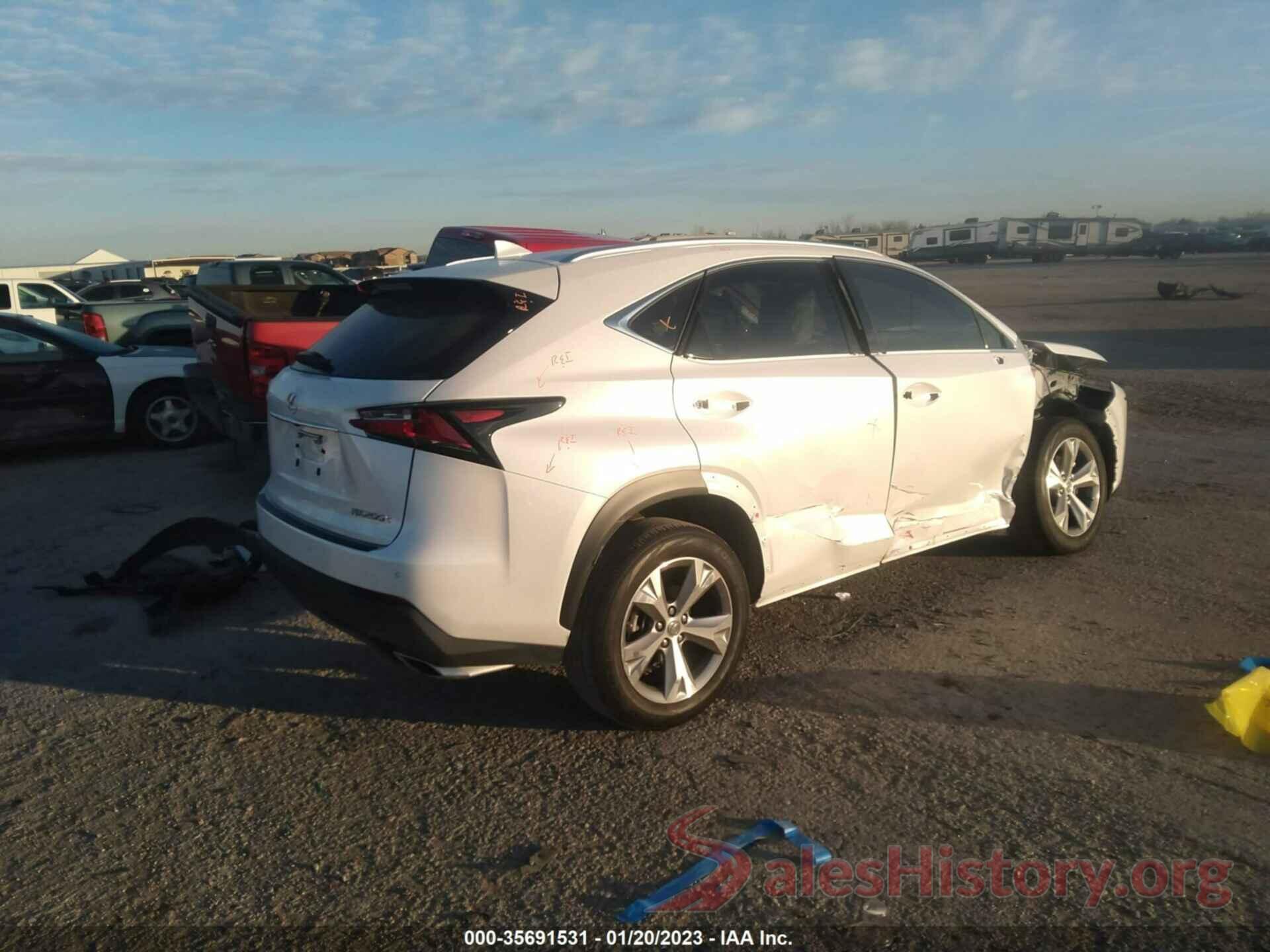 JTJYARBZ5H2060451 2017 LEXUS NX