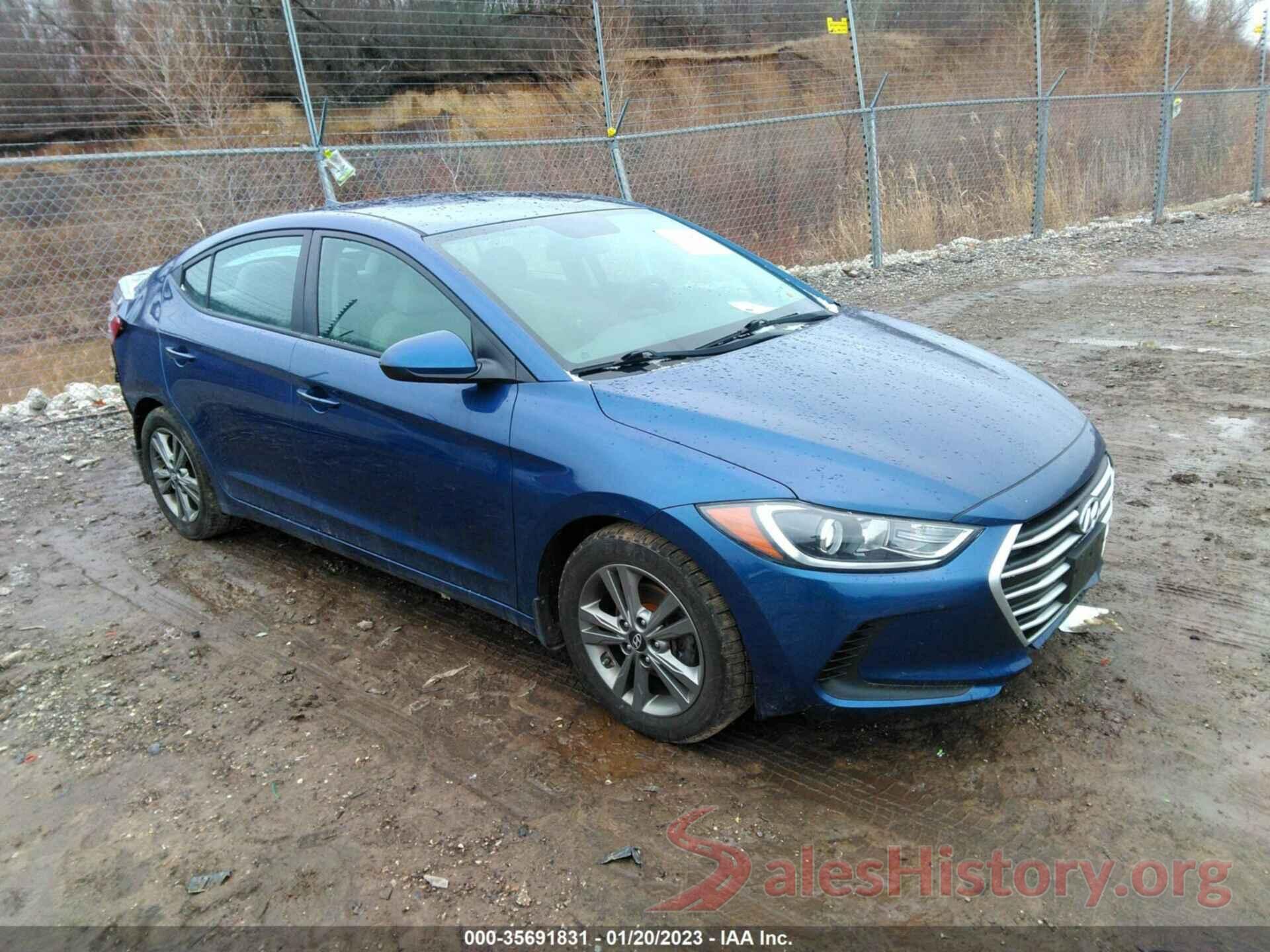 5NPD84LF3JH252217 2018 HYUNDAI ELANTRA