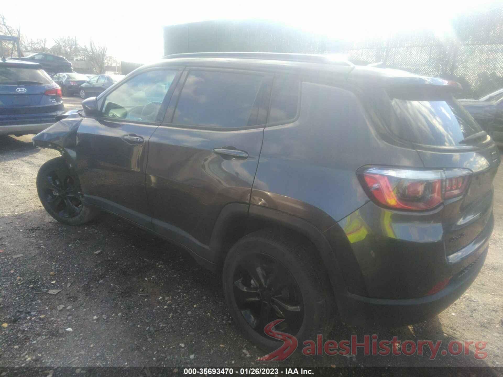 3C4NJDBB2LT115862 2020 JEEP COMPASS